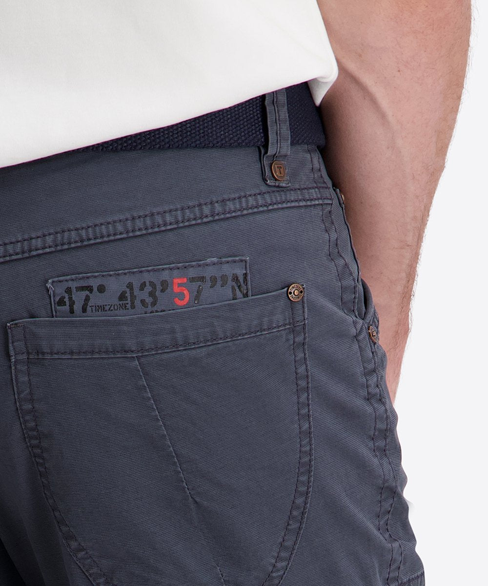 Timezone Herren Shorts  Washed Bl
