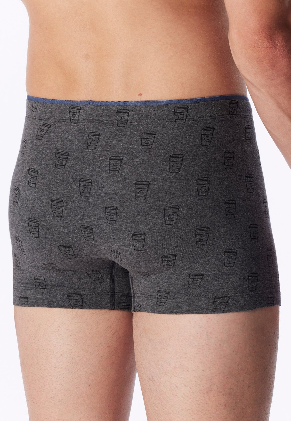 Schiesser Pant Dunkelgrau-Gem.