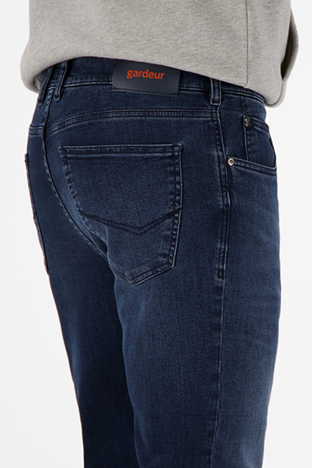 Gardeur Herren Jeans  Dark Stone