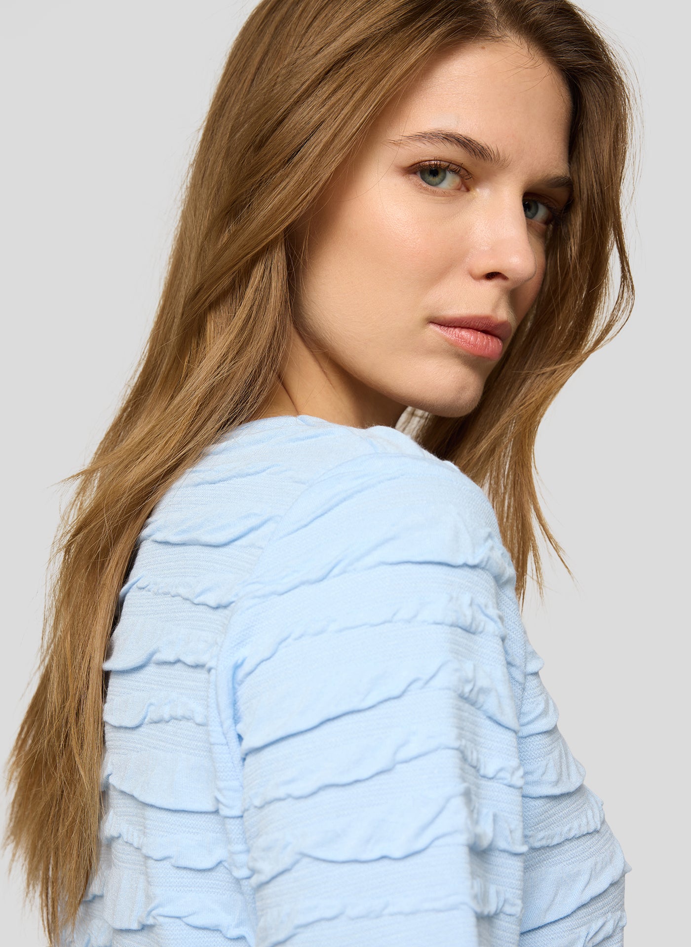 Rabe Damen T-Shirts Himmelblau