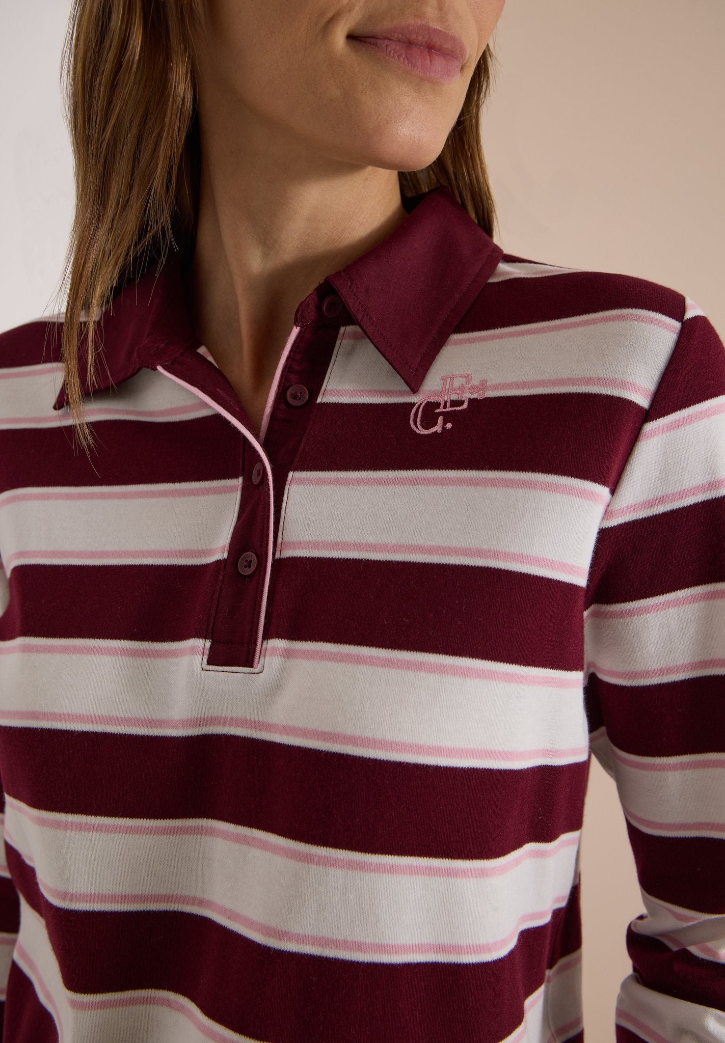 Cecil Damen T-Shirts Red Wine