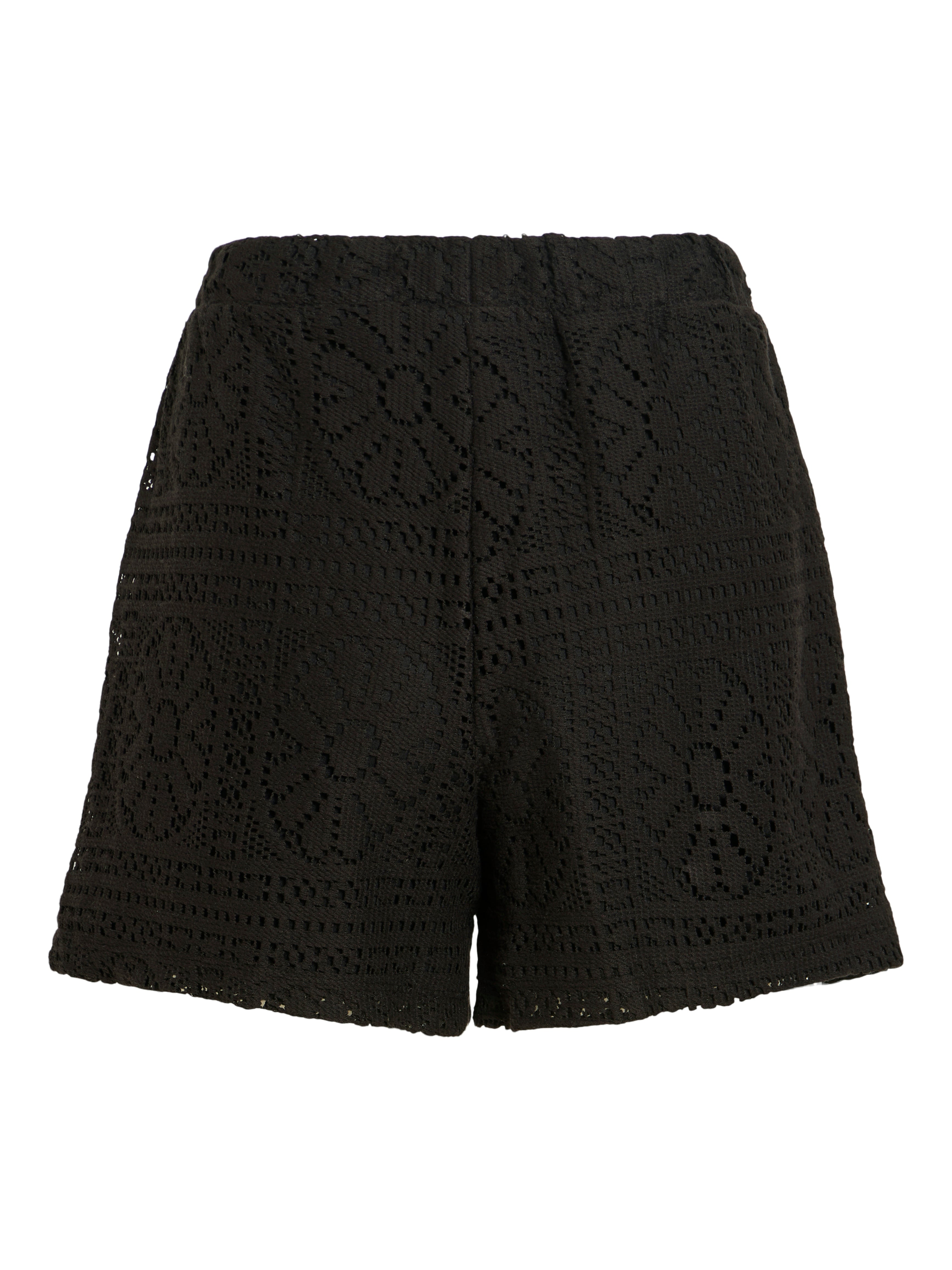 Vila Damen Shorts Black Beauty