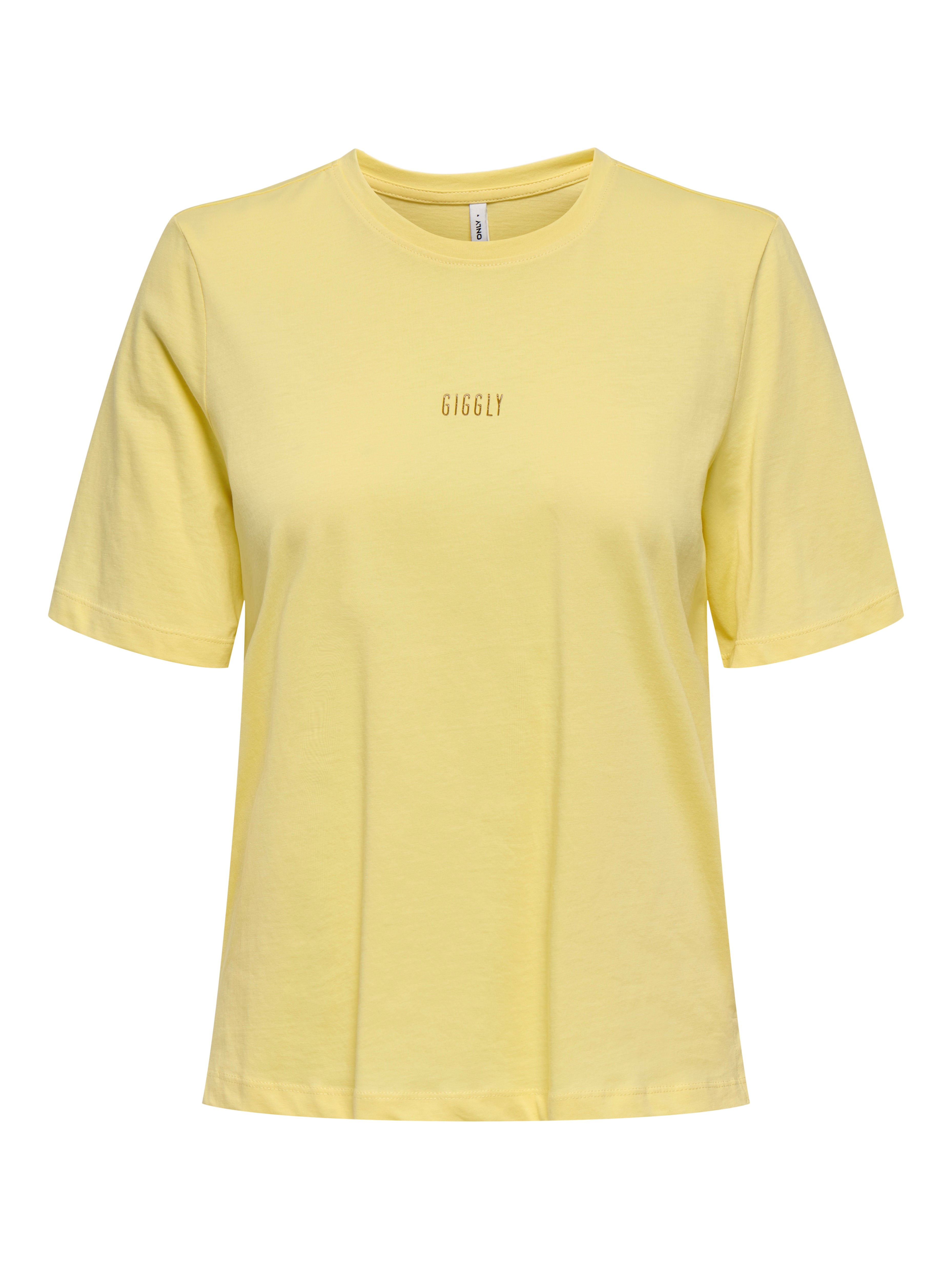 Only Damen T-Shirts Sunlight/Giggly