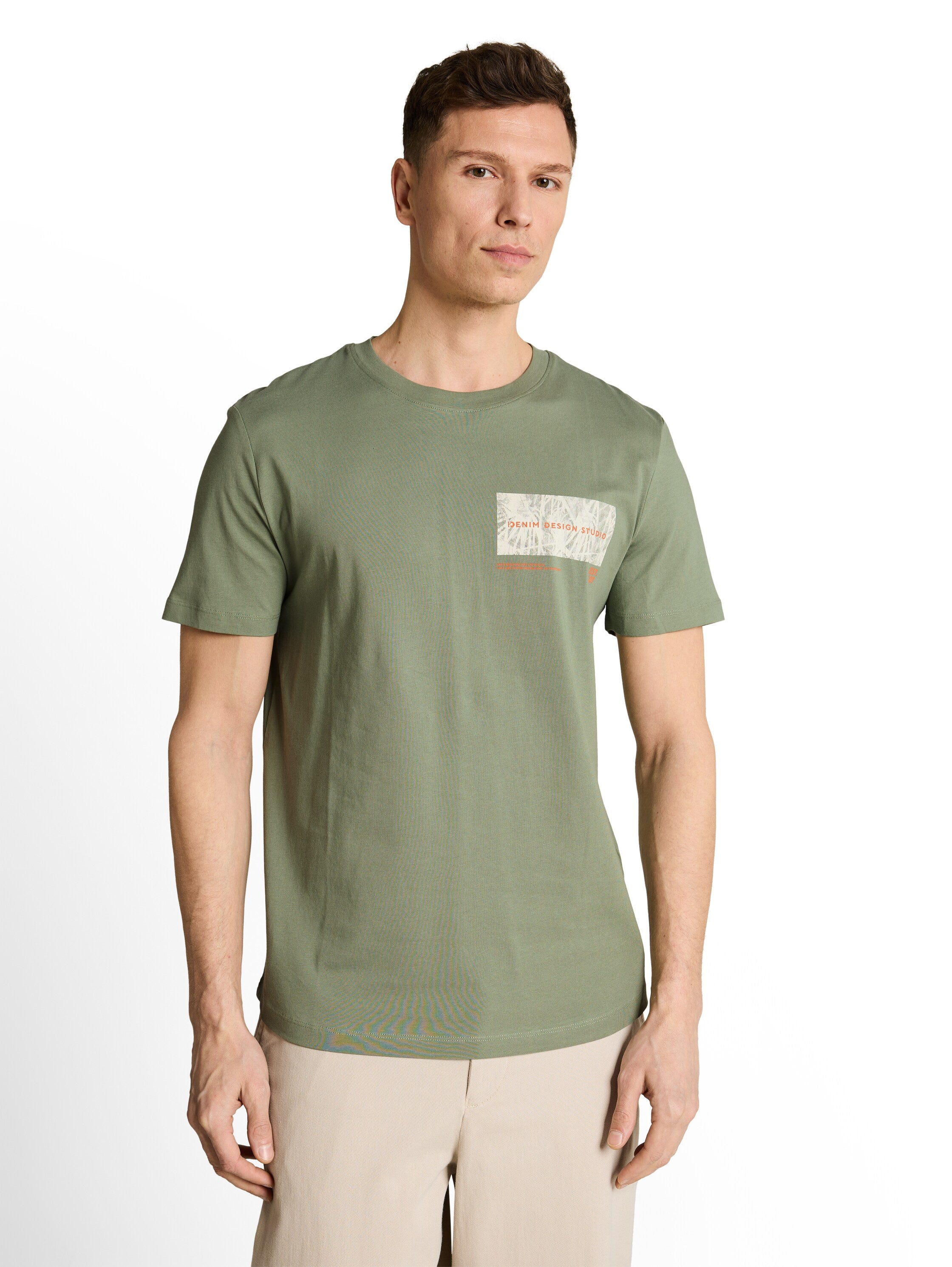 Tom Tailor denim Herren T-Shirts kurz Sea Spray
