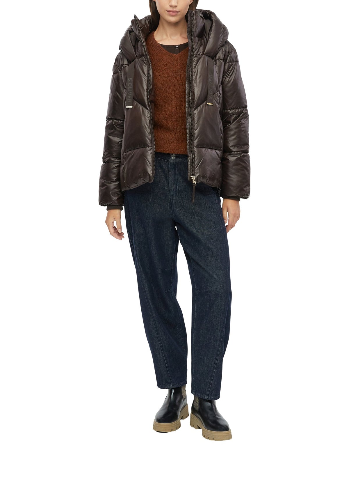 S. Oliver red Damen Jacken  Brown