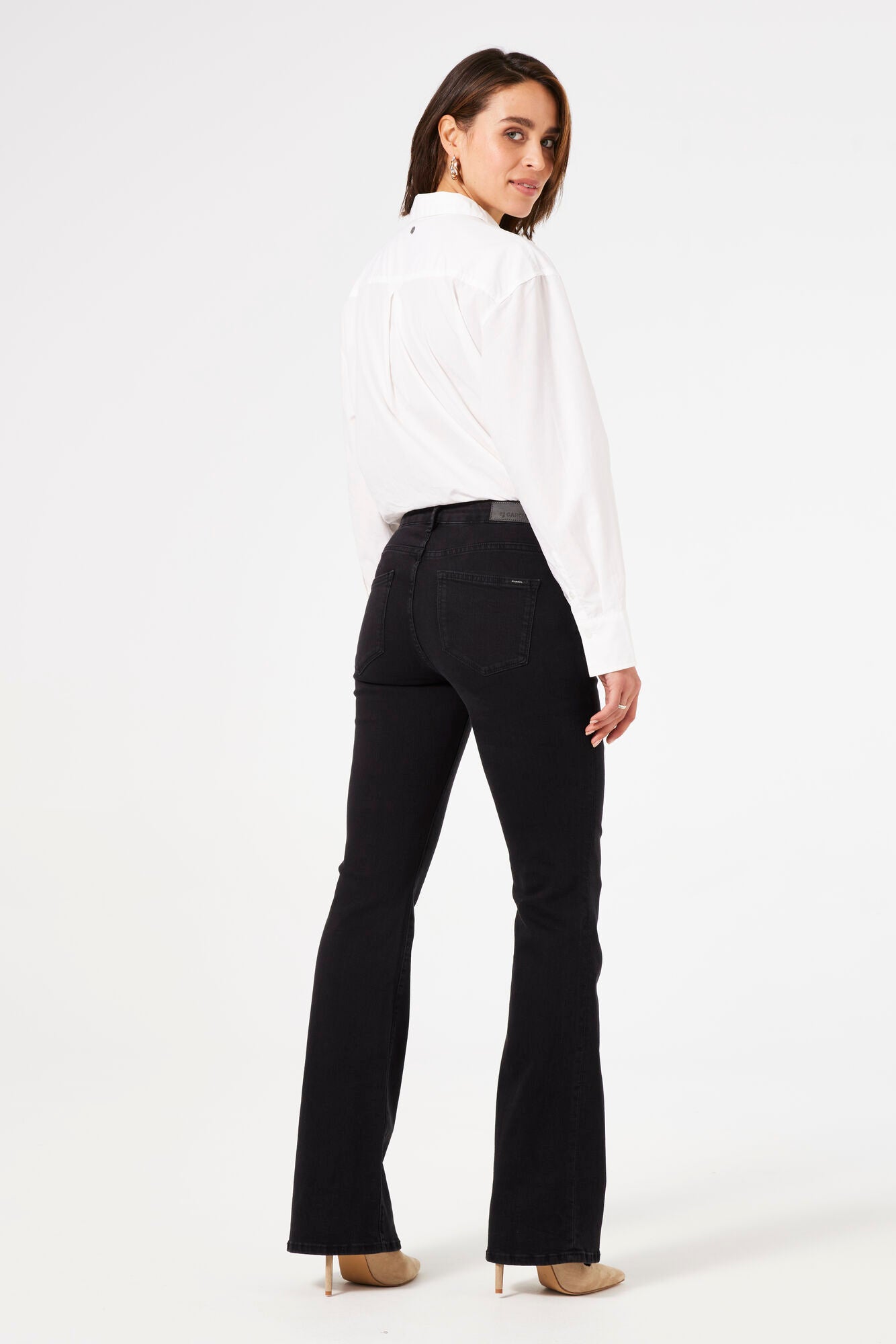 Garcia Damen Jeans Dark Used