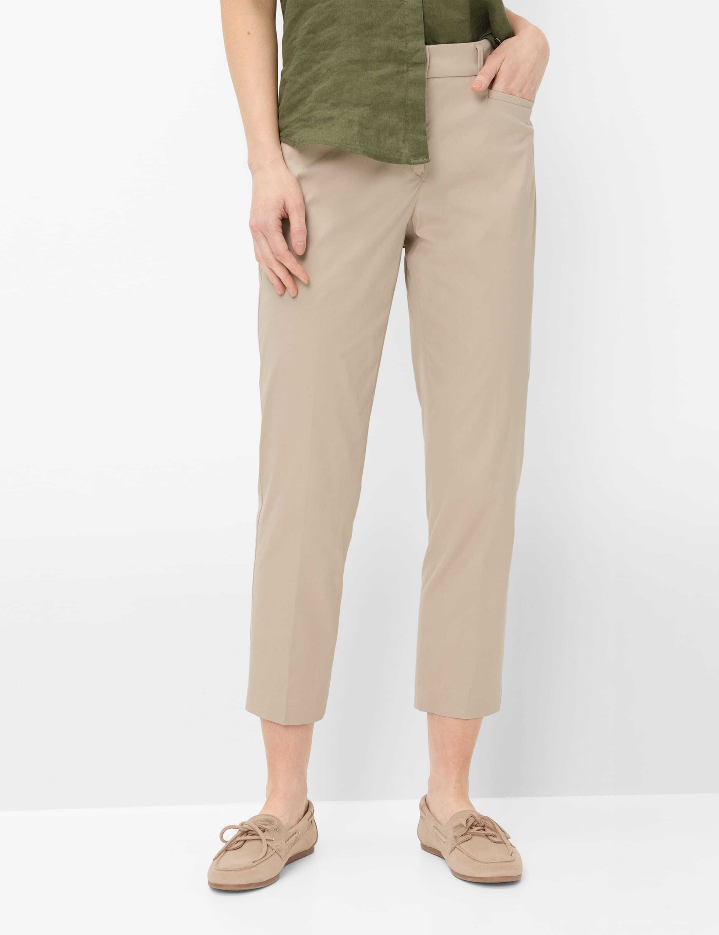 Brax Damen Hosen Soft Greige