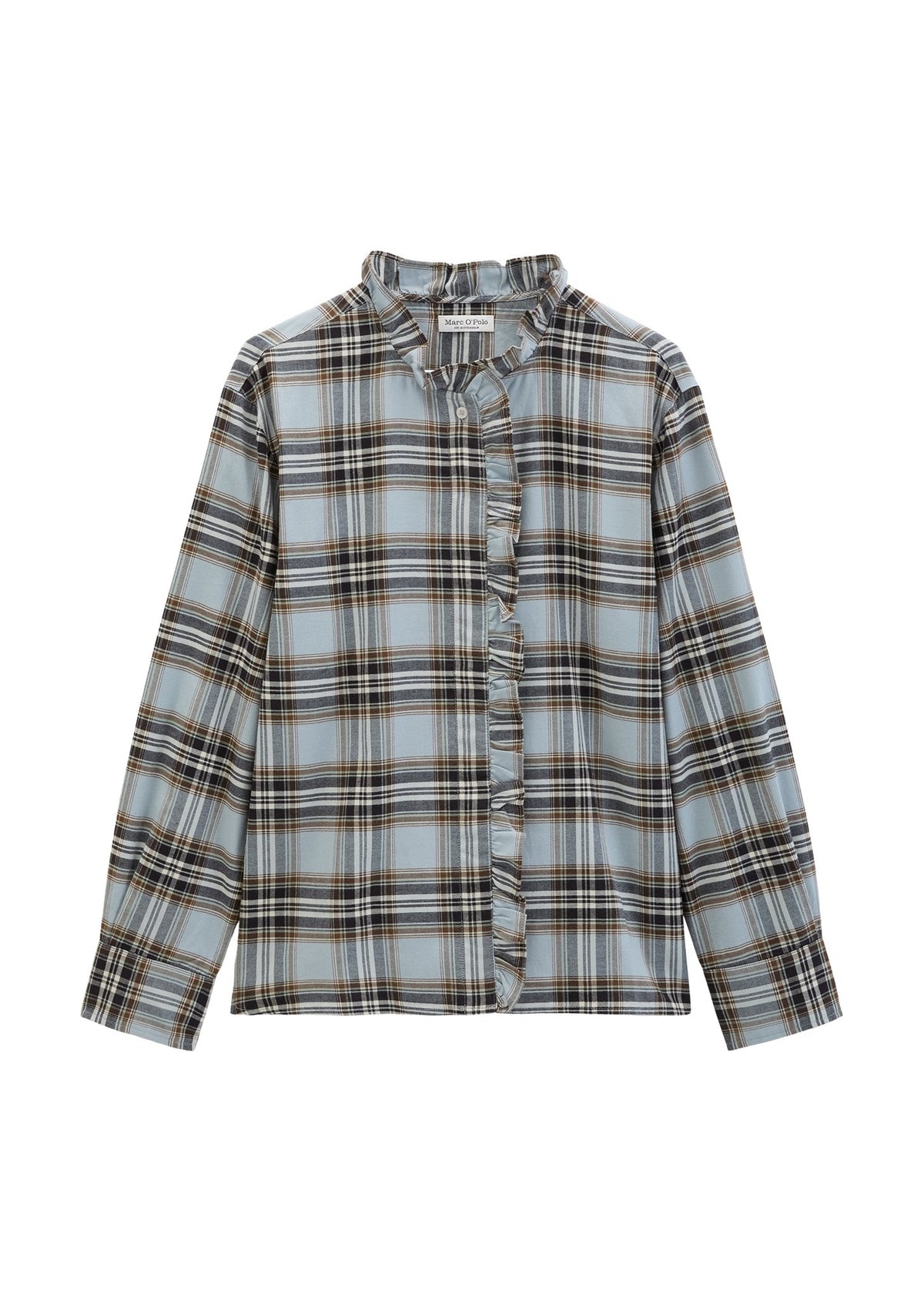 Marc O'Polo Damen Blusen Medium Blue_Mul