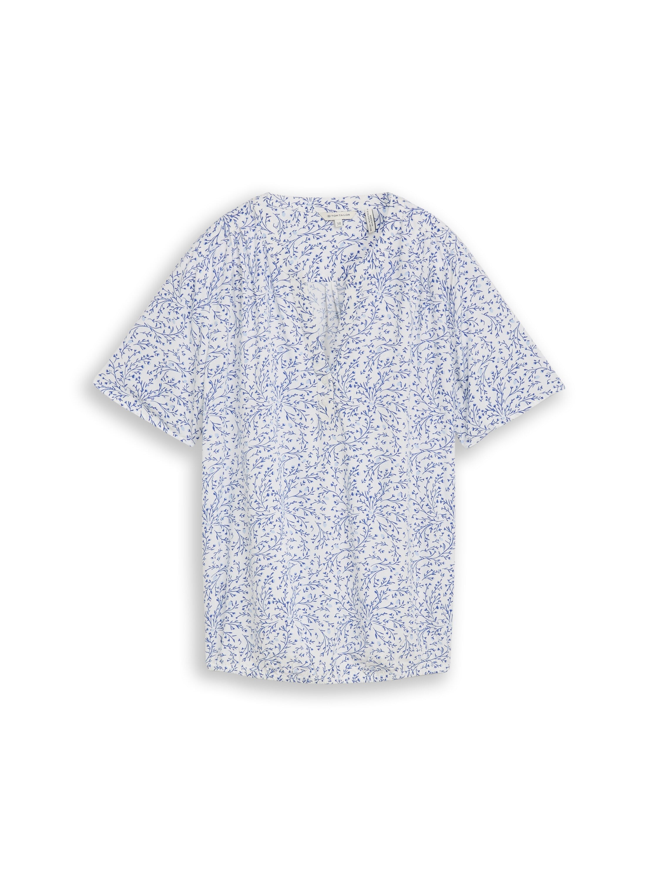 Tom Tailor Damen Blusen White Small Lea