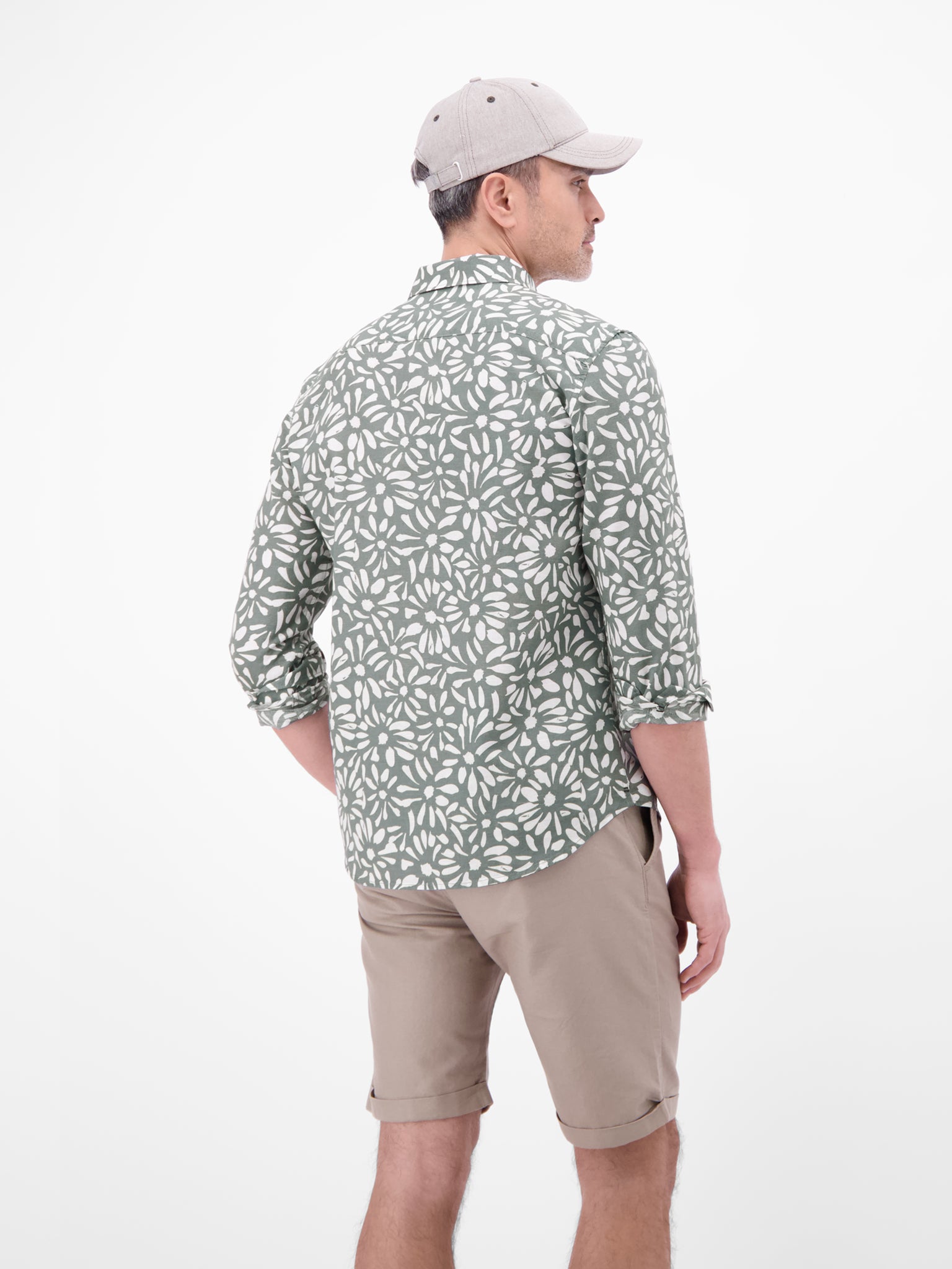 Lerros Herren Hemden Storm Grey