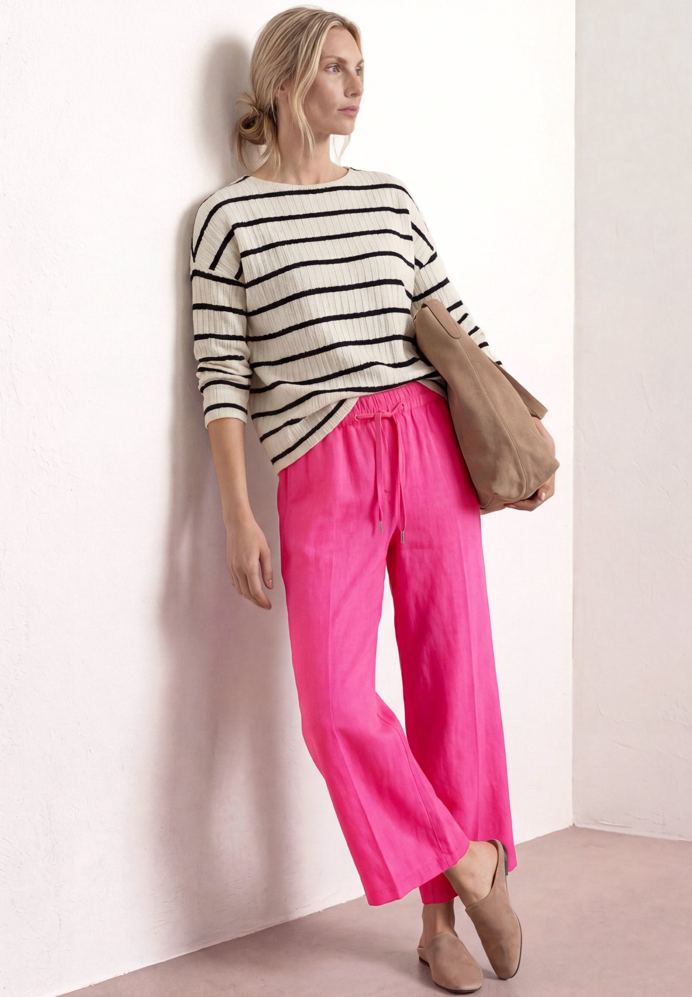 Street One Damen Hosen  Magenta D