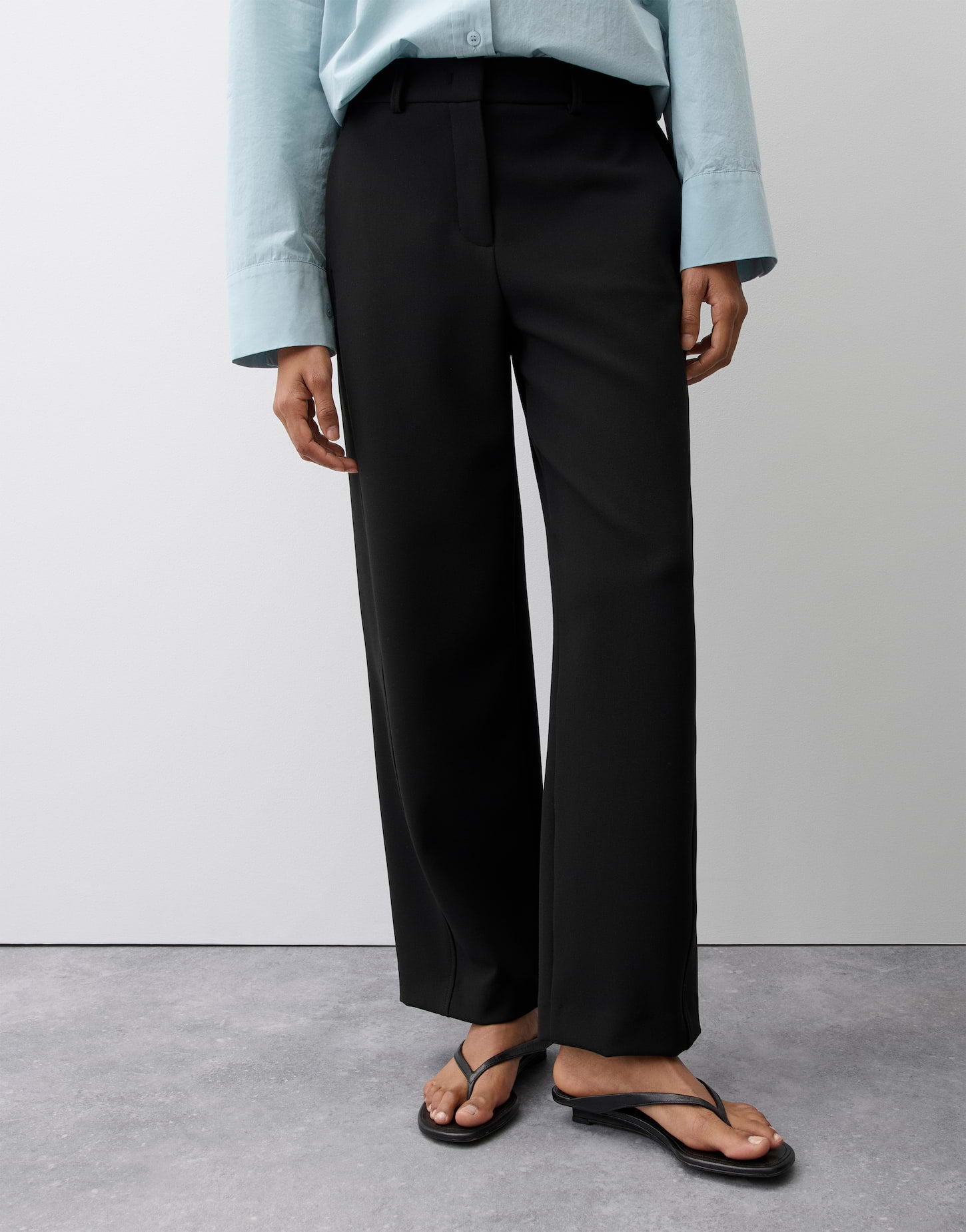 Opus Pants Damen Hosen Black