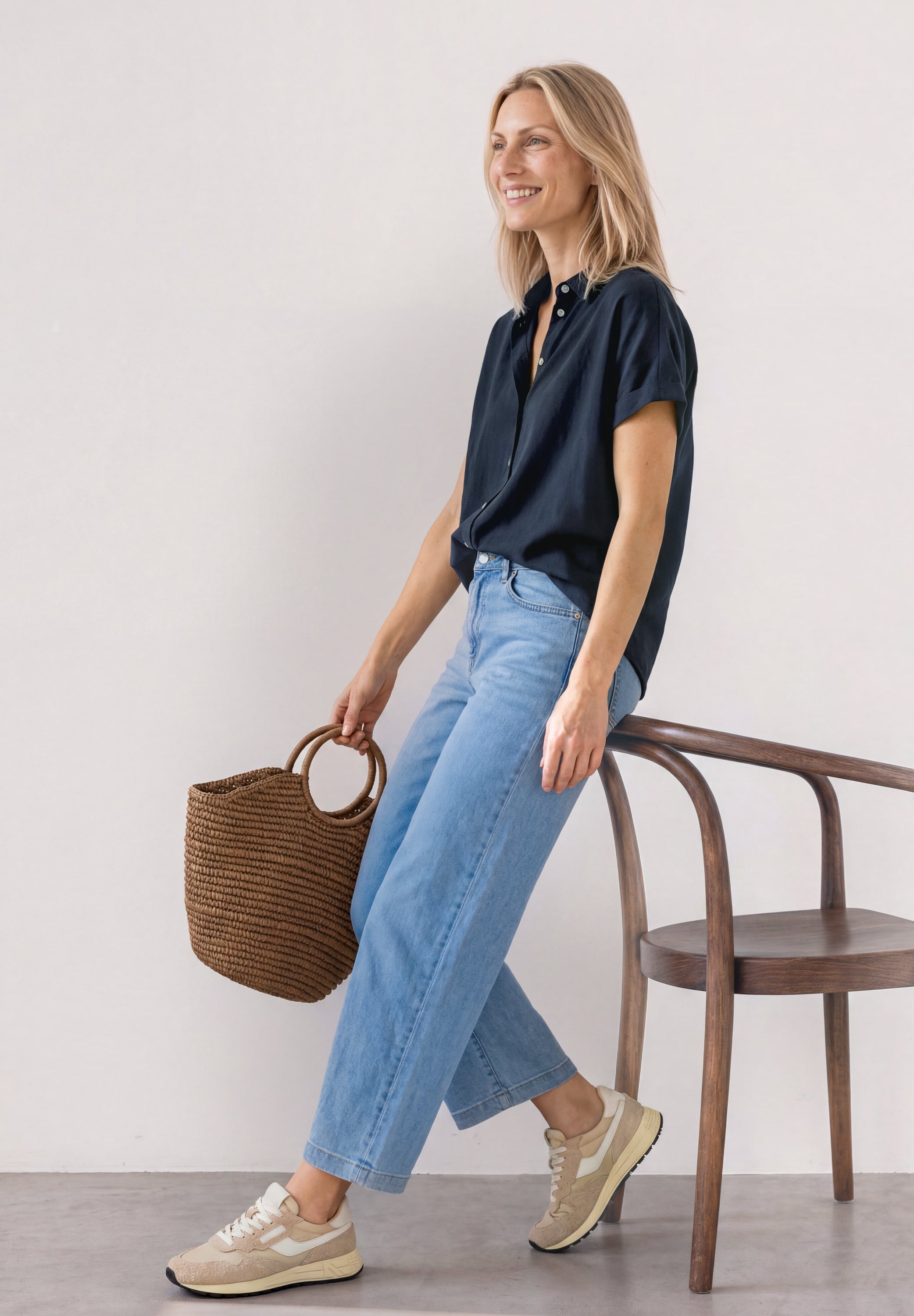 Street One Damen Blusen  Darkest B