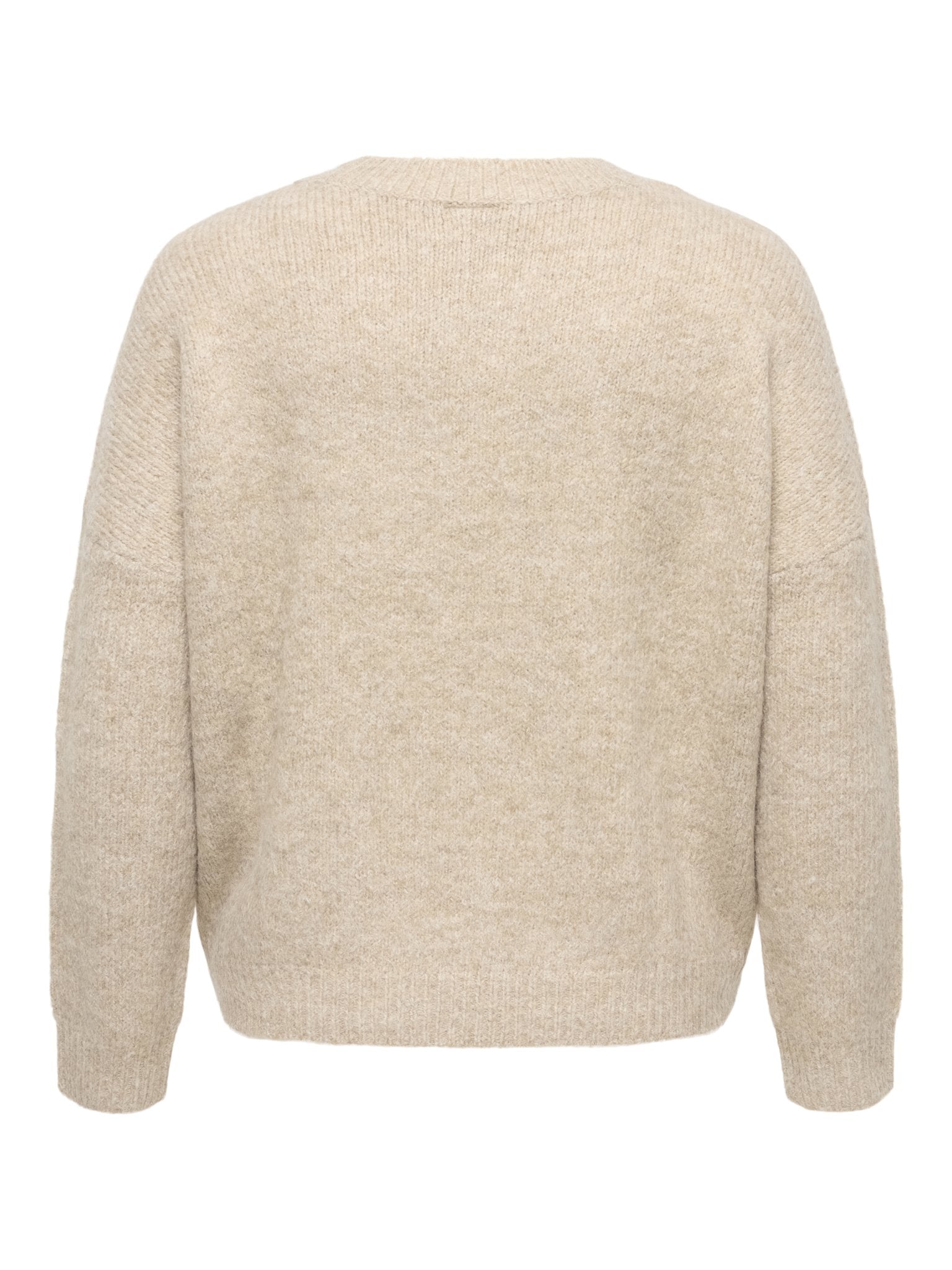 Only Caramkoma Damen Strickjacken Woodsmoke/W.Mel