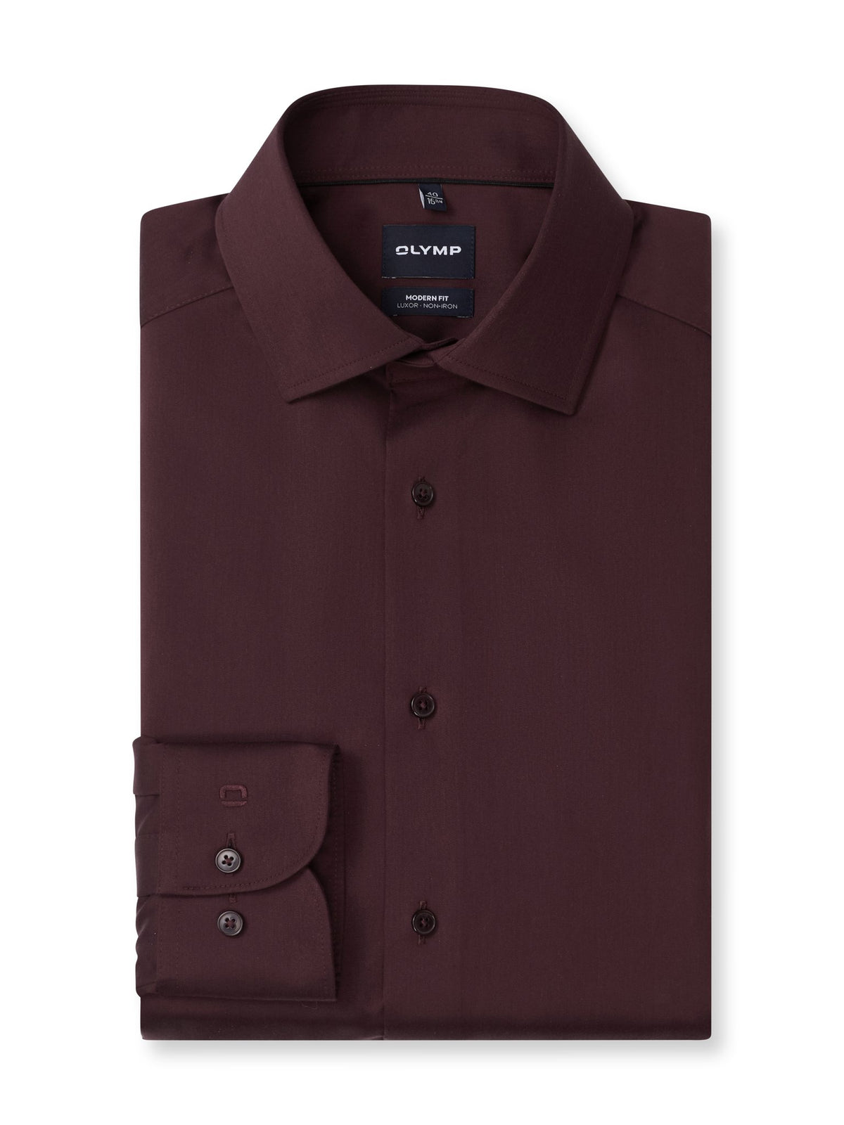 Olymp Herren Hemden lang  Chianti