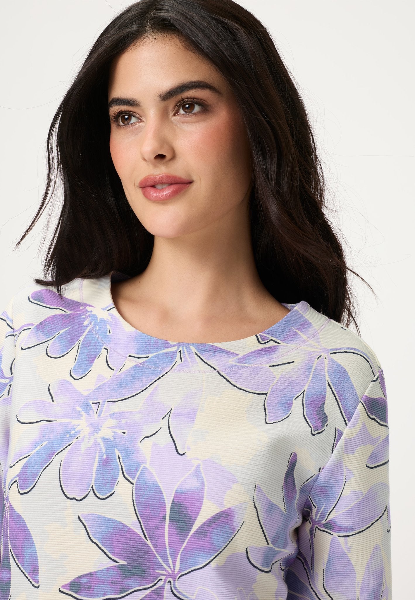Olsen Damen Sweatshirts  Purple Ro