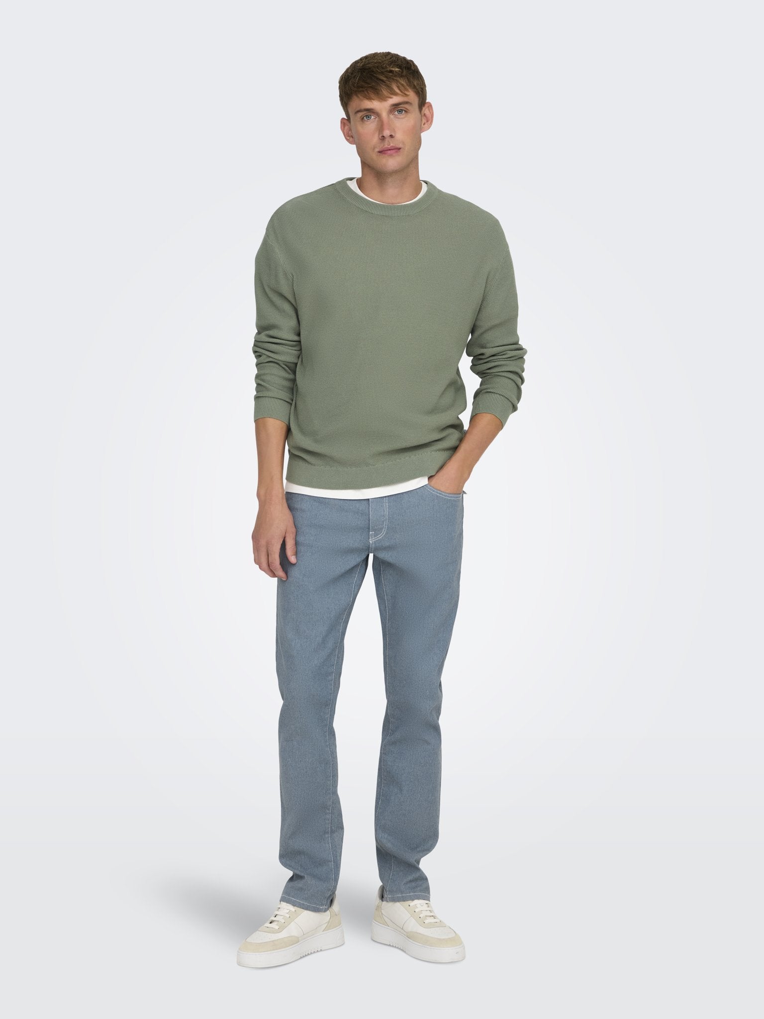 Only & Sons Herren Pullover Wrought Iron