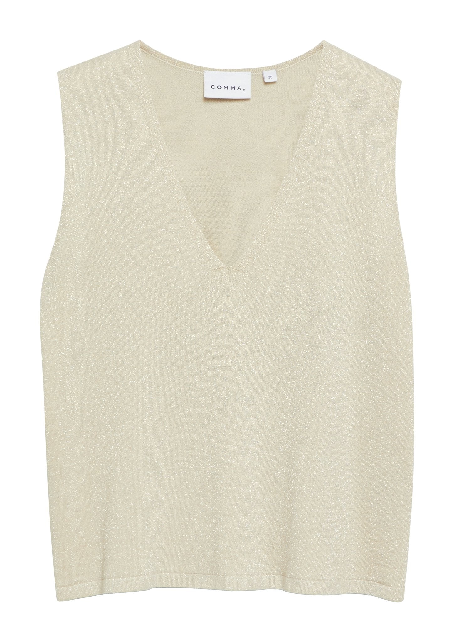 Comma Damen Pullover Grey/Black