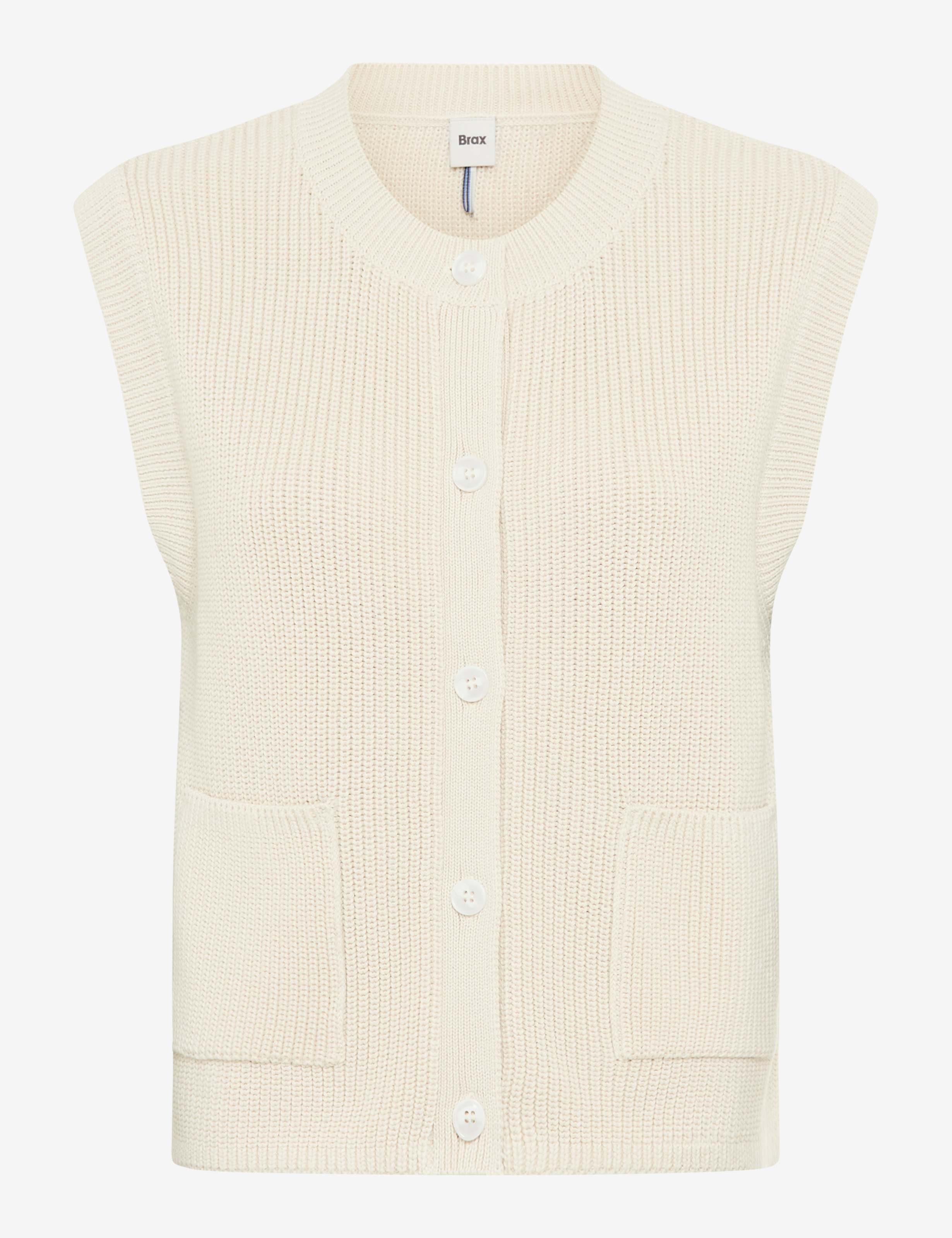 Brax Damen Pullover Dark Ecru