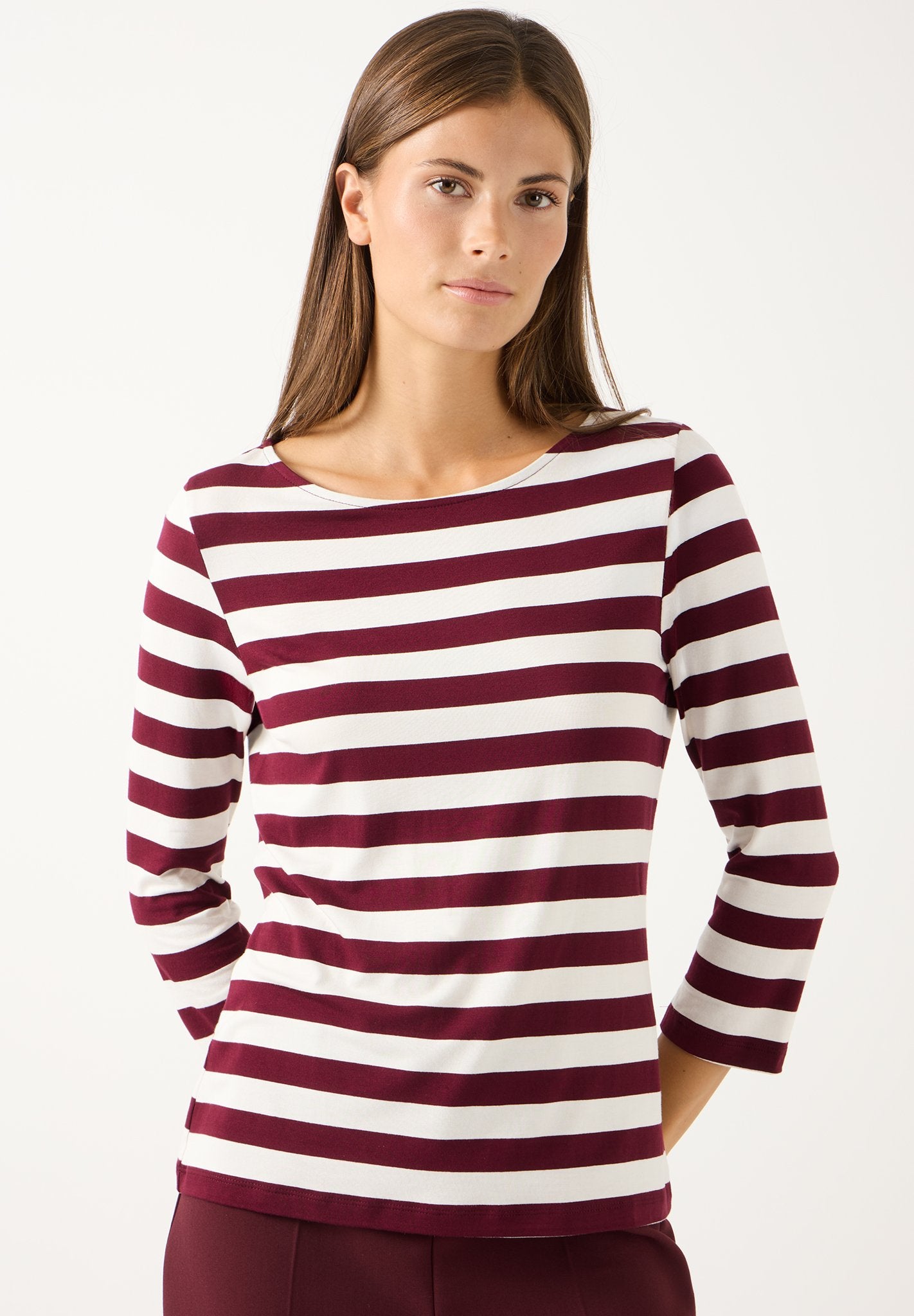 More & More Damen T-Shirts  Pomegranat