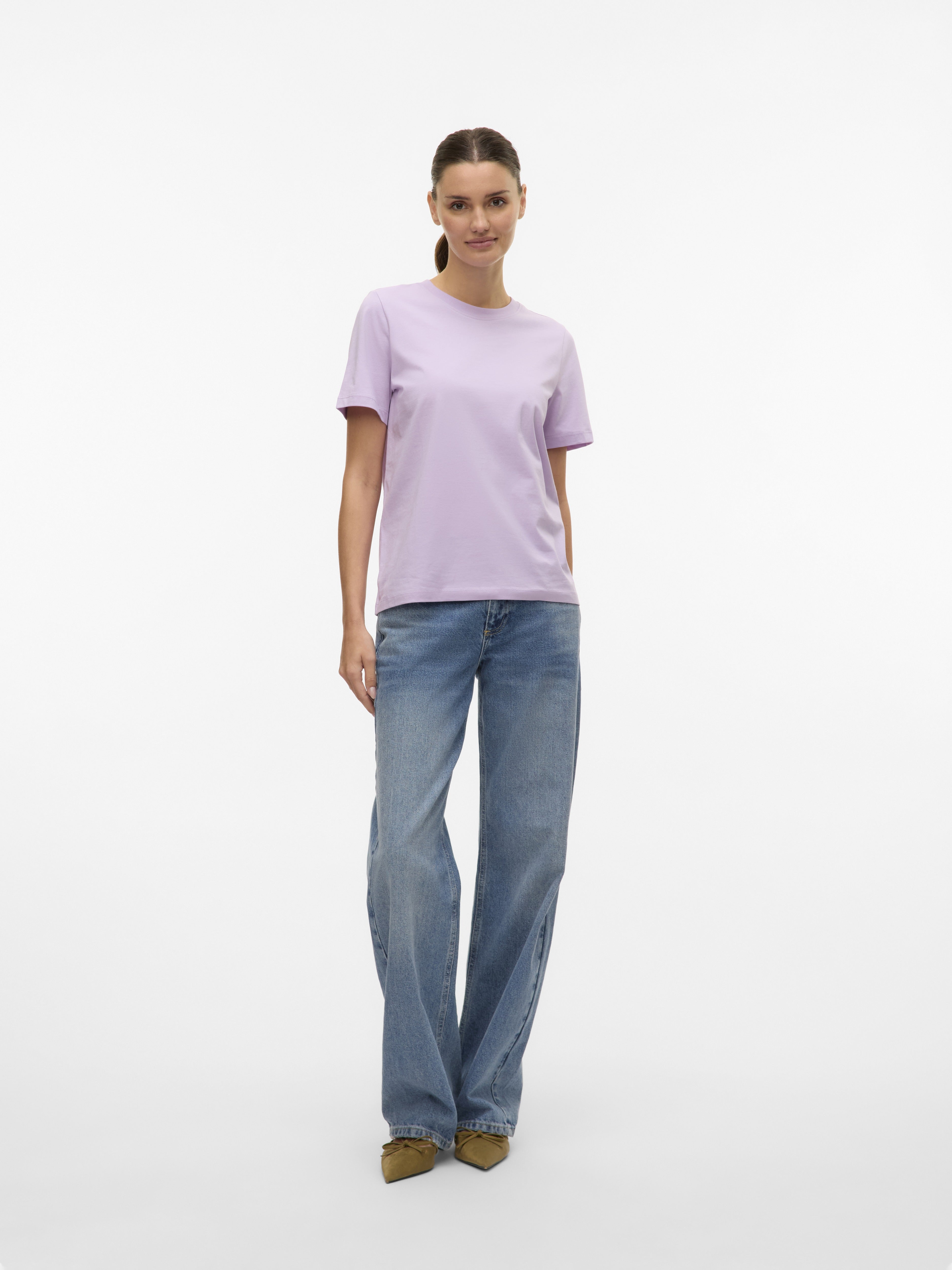 Vero Moda Damen T-Shirts Orchid Bloom