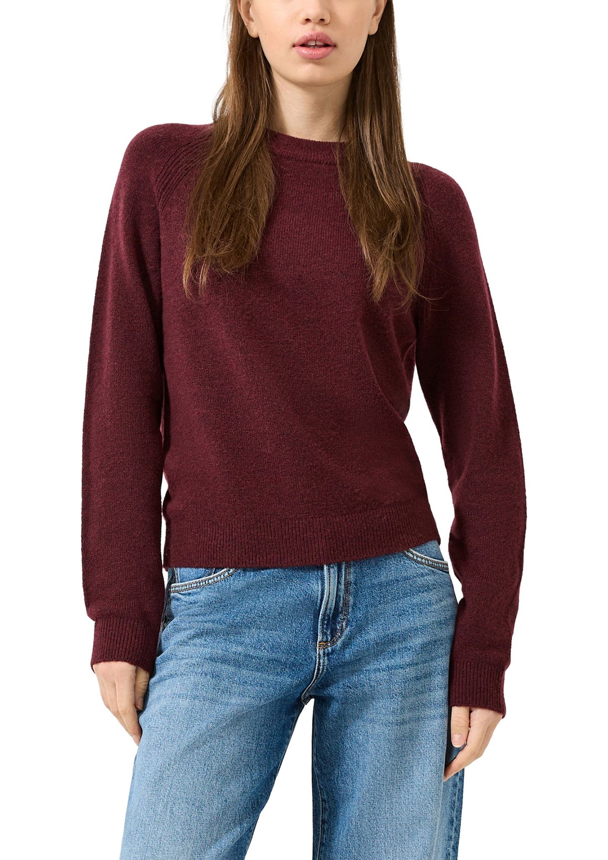 QS by S.Oliver Damen Pullover W Red
