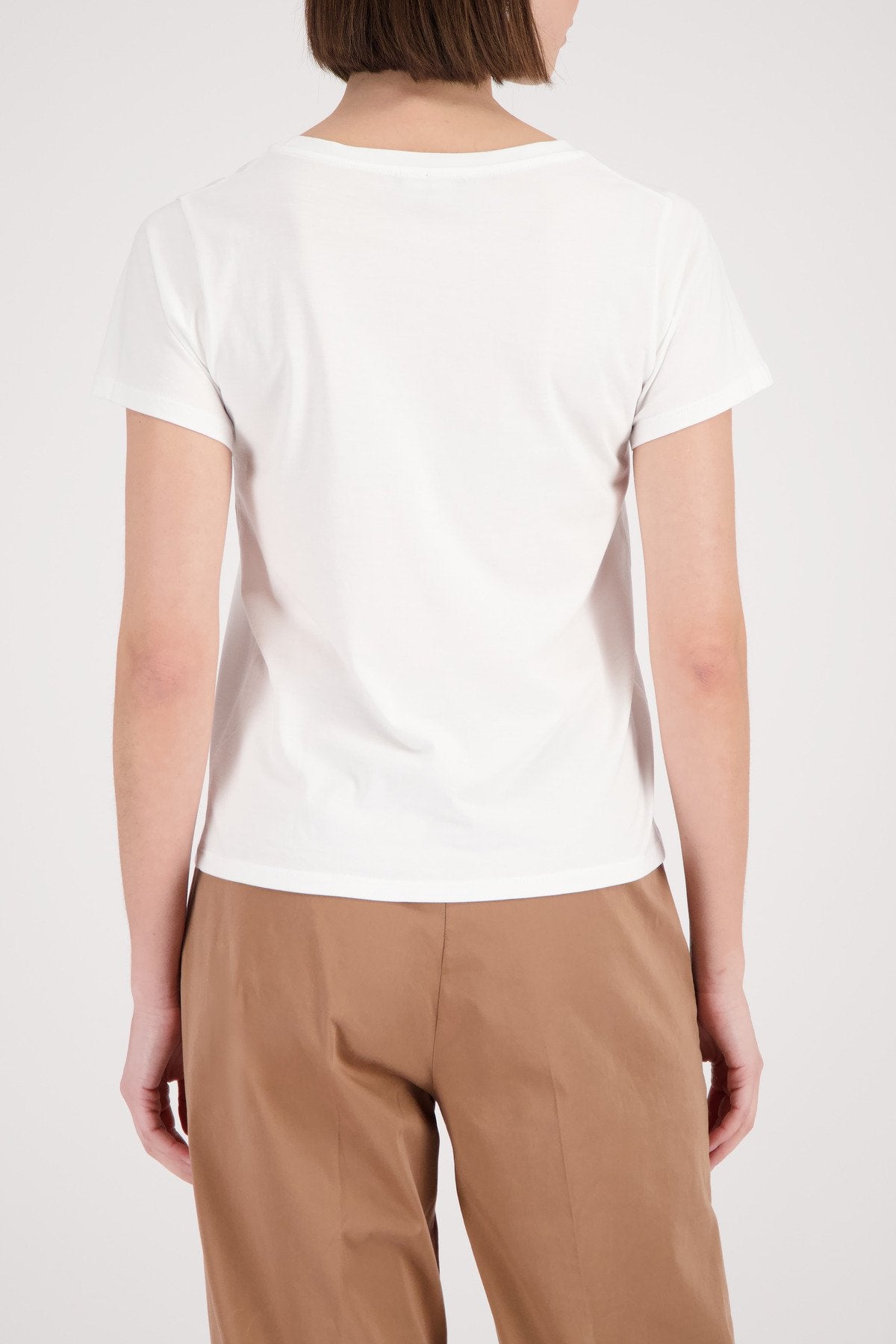 Monari Damen T-Shirts  Cream