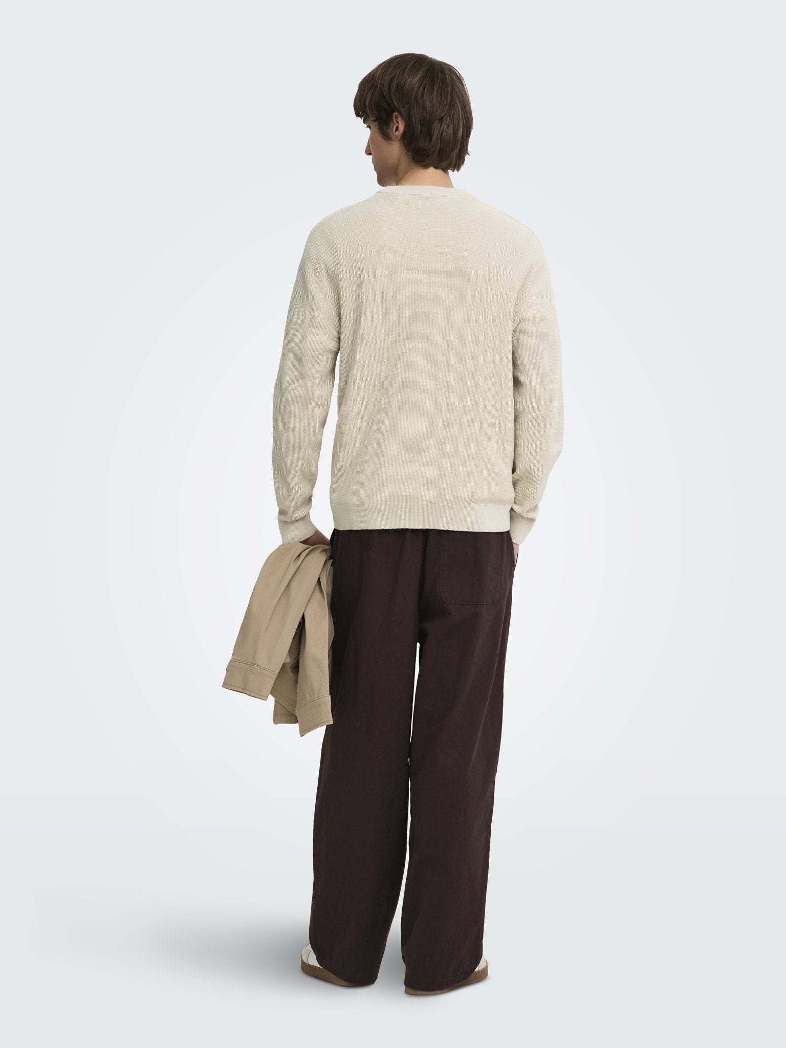 Only & Sons Herren Pullover Silver Lining