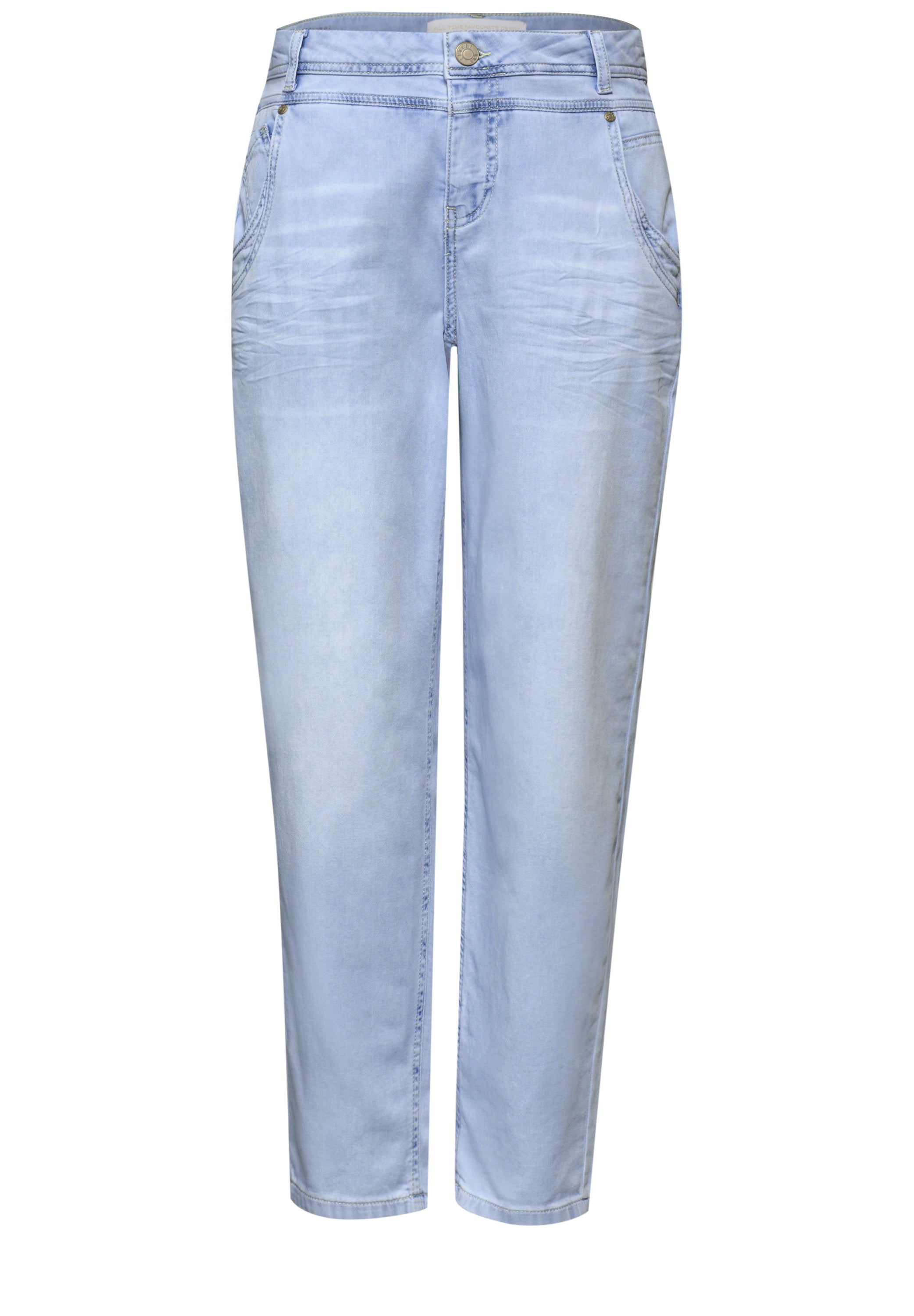 Street One Damen Hosen  Ultra Ble