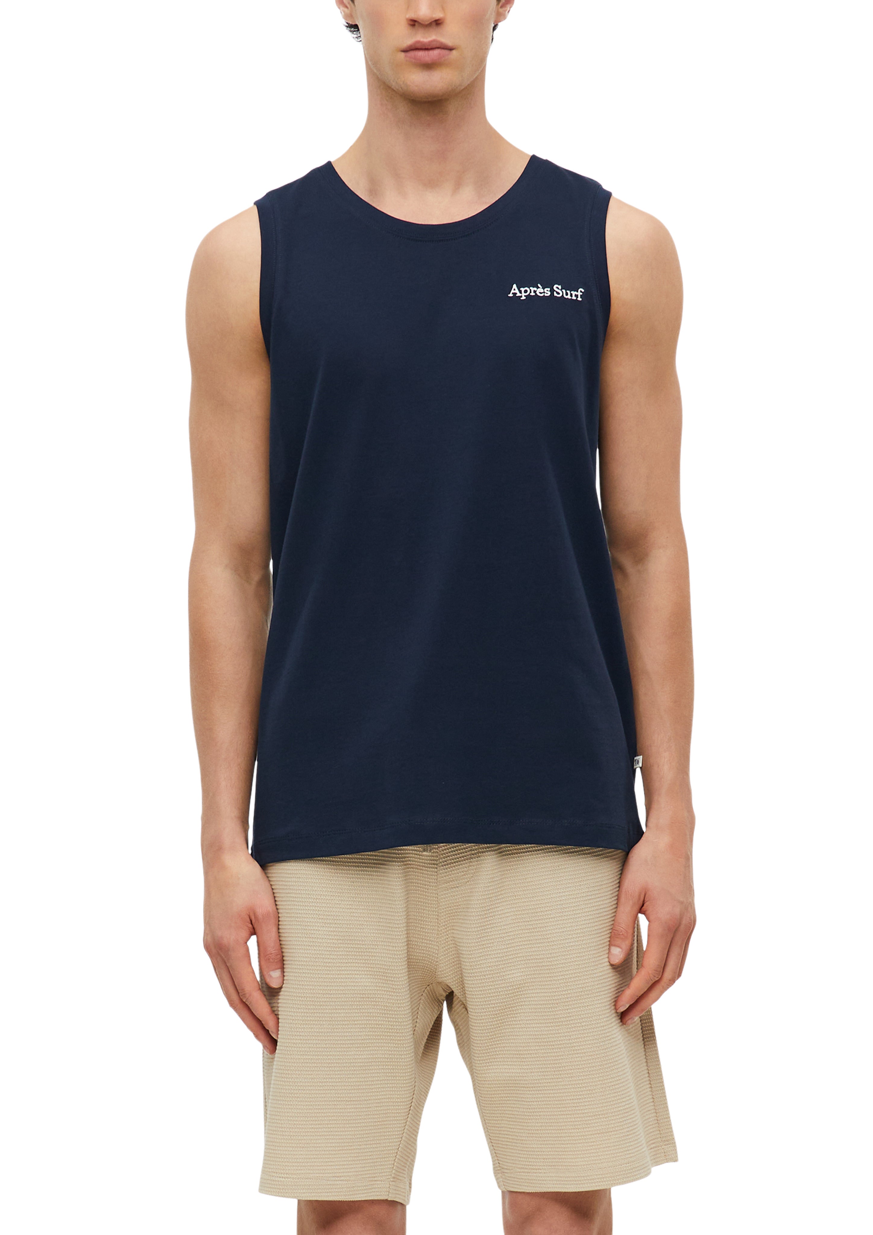 S. Oliver red Herren T-Shirts kurz Blue