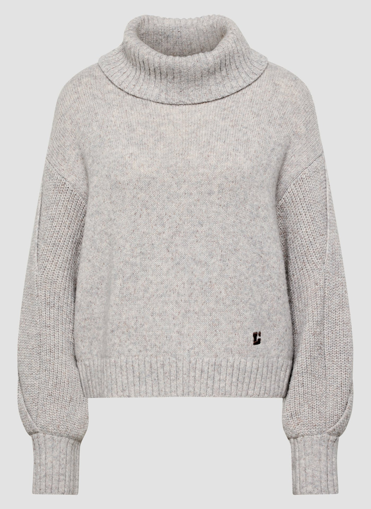 Le Comte Damen Pullover Perlgraumela