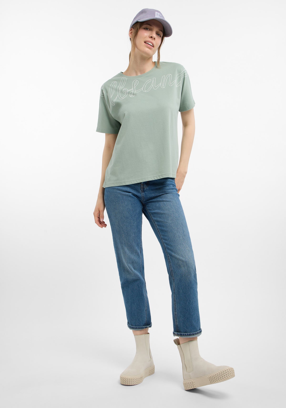 Elbsand Damen T-Shirts  Silt Green
