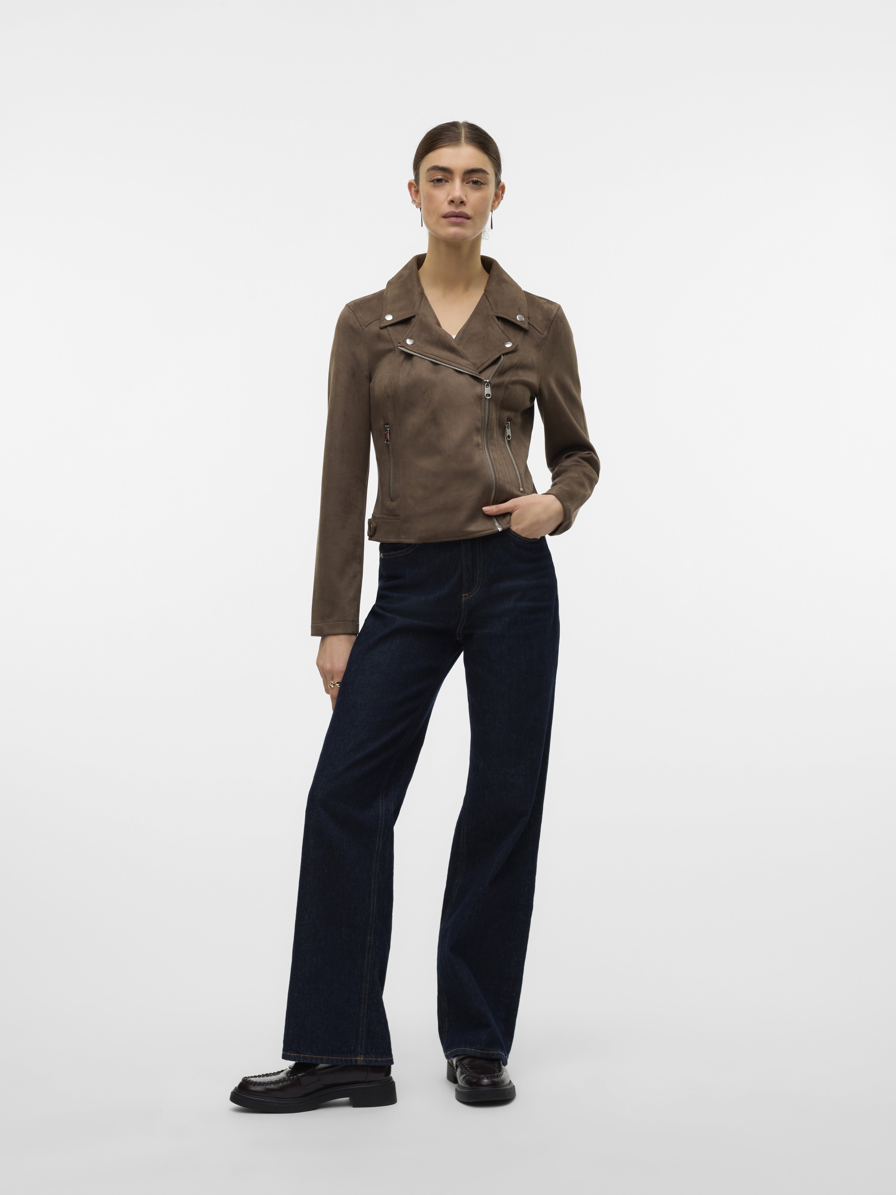 Vero Moda Damen Jacken Chocolate Chip