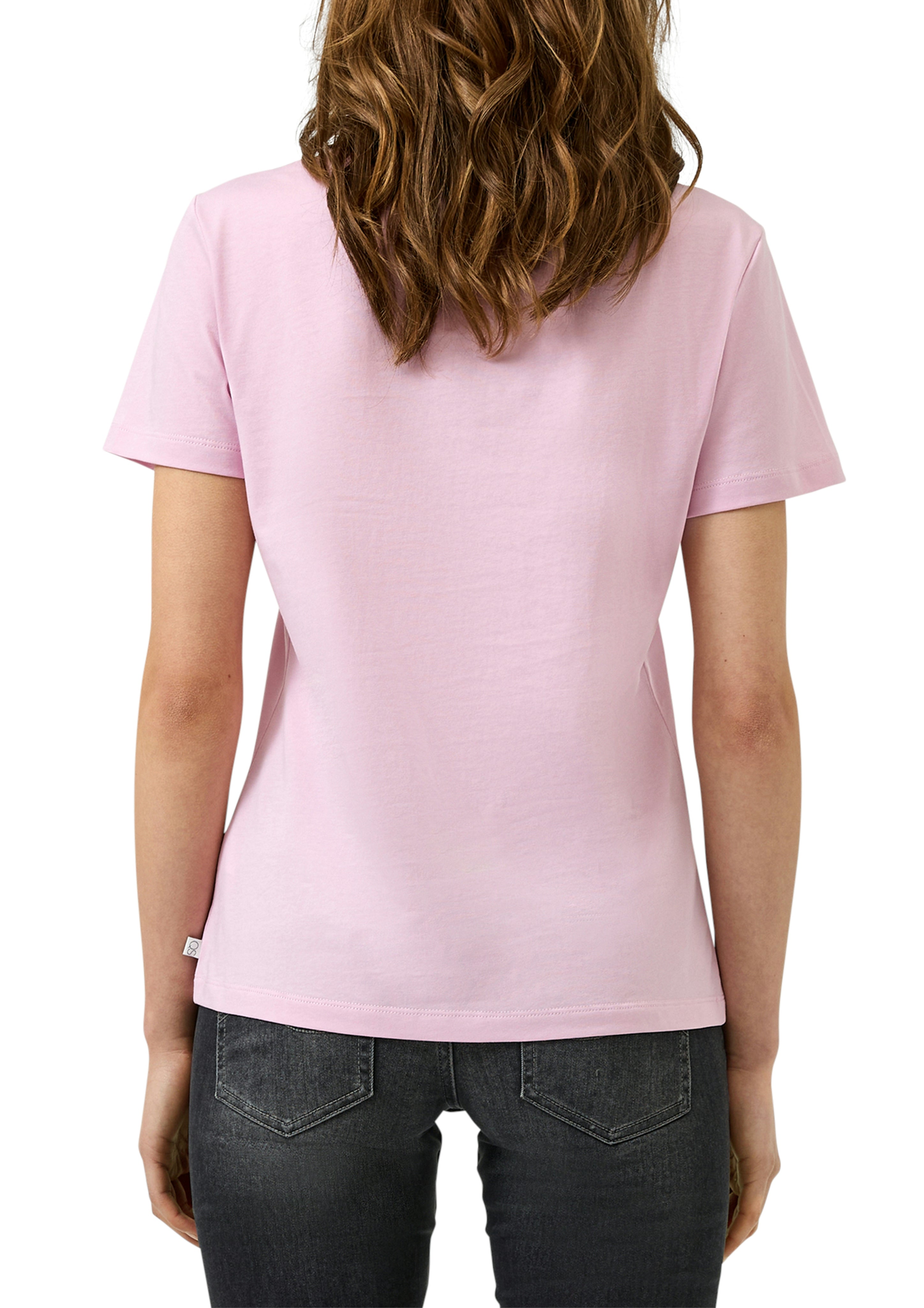 QS by S.Oliver Damen T-Shirts Lilac/Pink