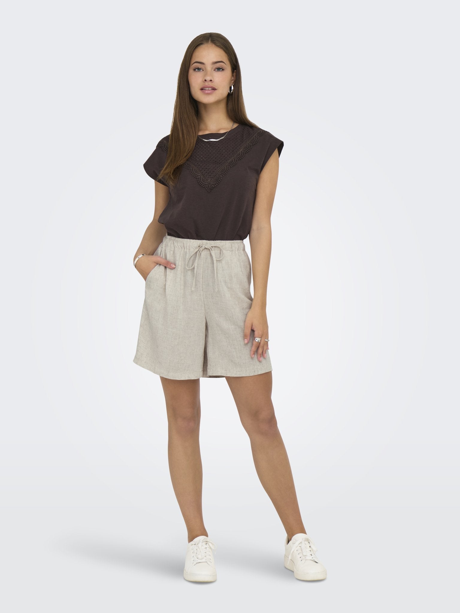 Only Damen Shorts Moonbeam