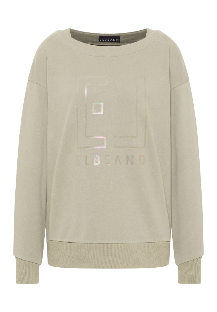 Elbsand Damen Sweatshirts  Pale Fern