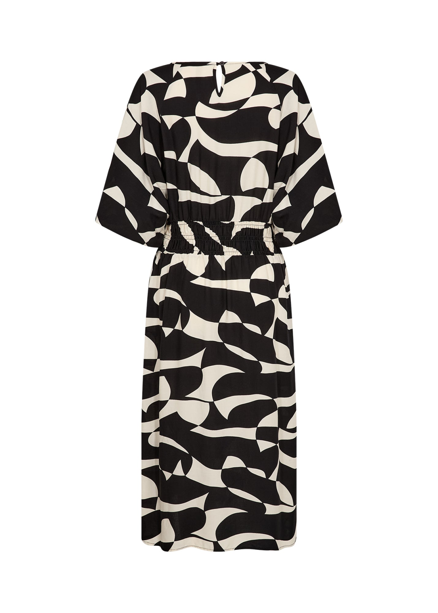 Soya Concept Damen Kleider Black Combi