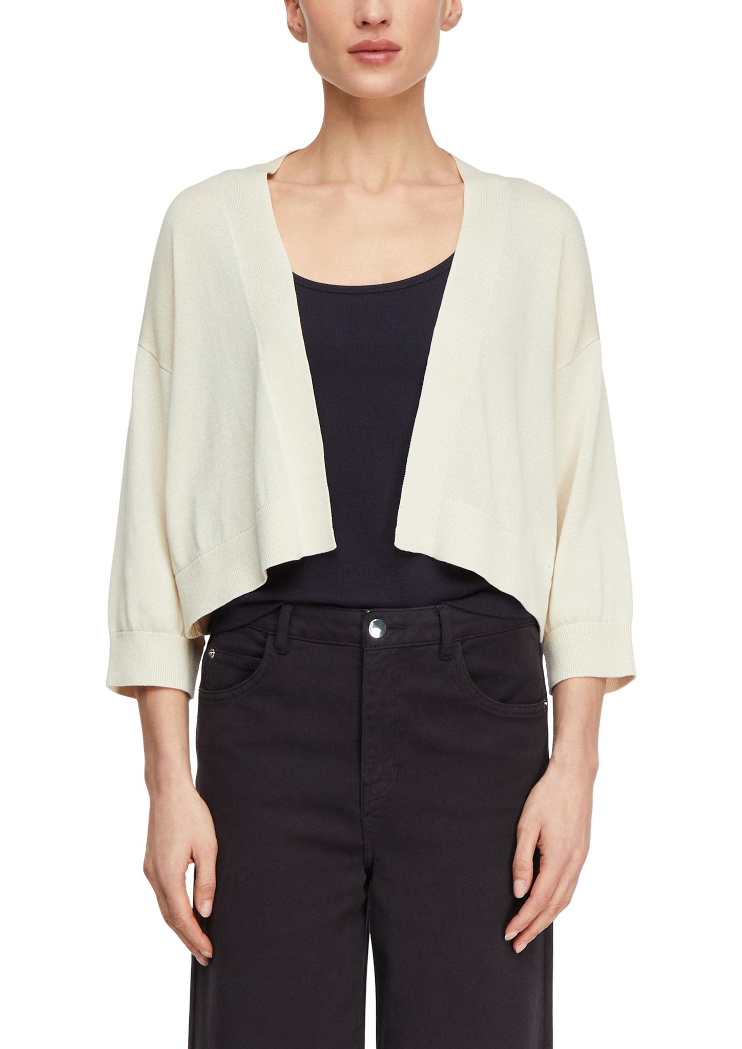 Comma Damen Strickjacken Brown