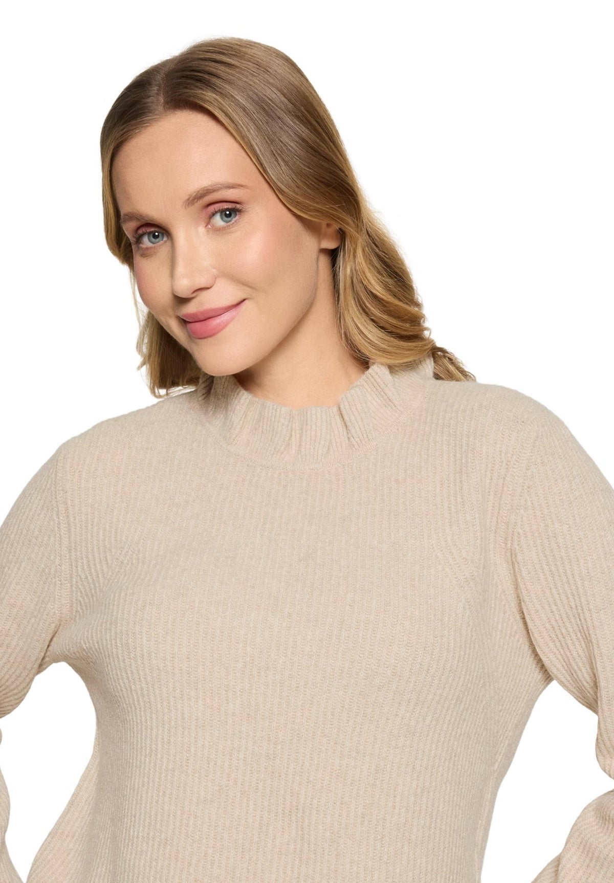 Cartoon Damen Pullover Light Beige Mel