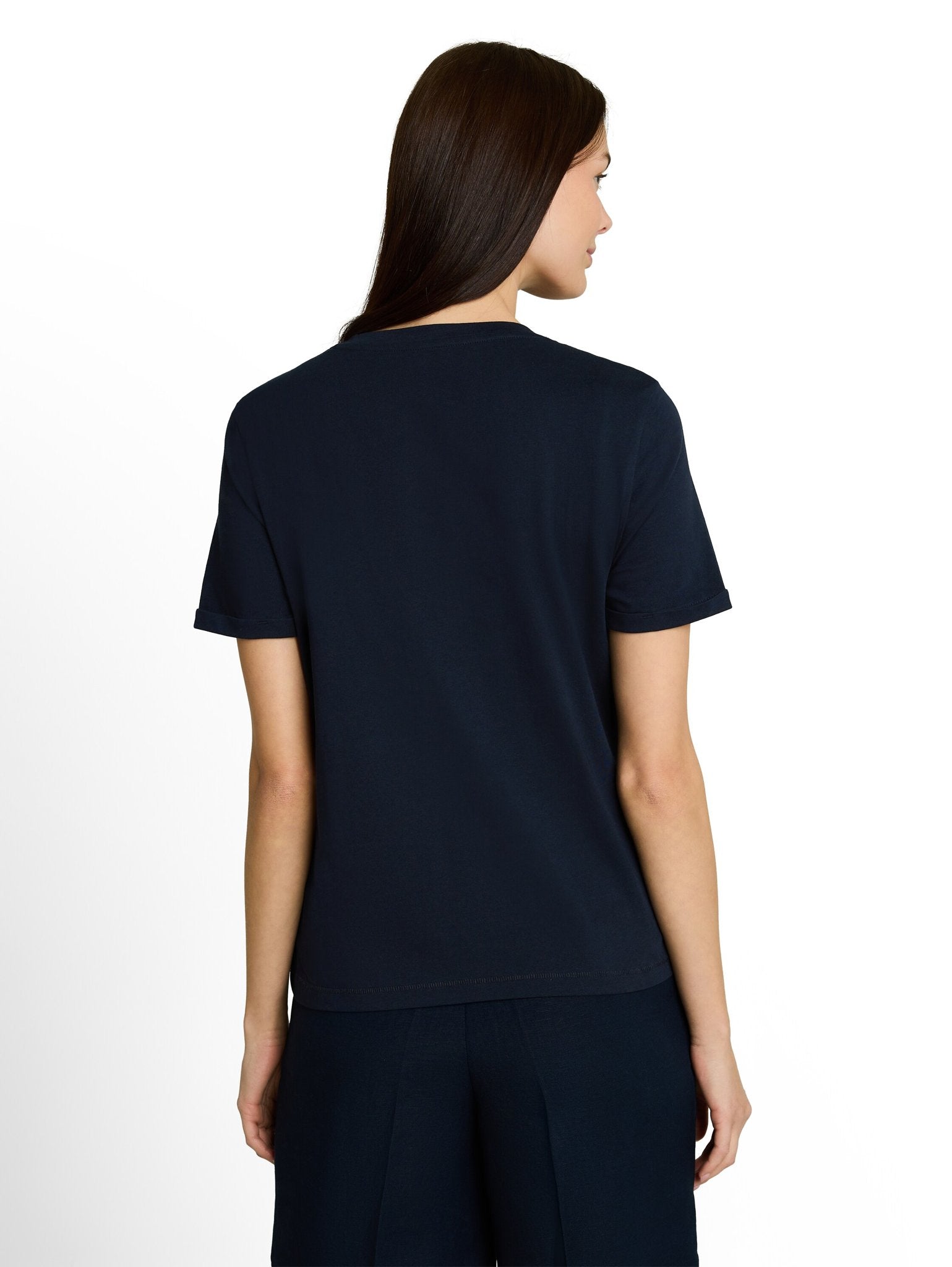 Tom Tailor Damen T-Shirts Sky Captain Blu