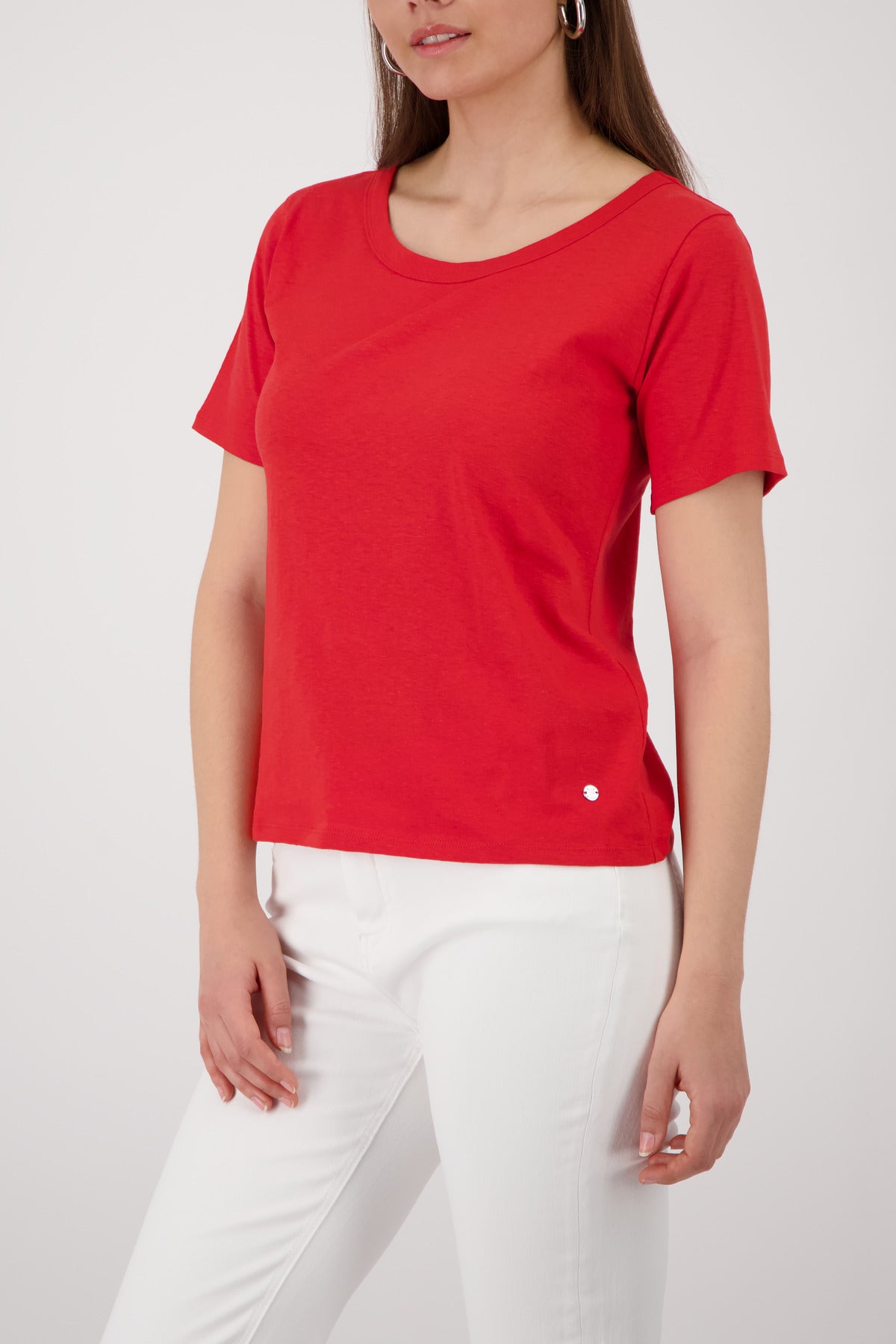 Monari Damen T-Shirts Coral Red