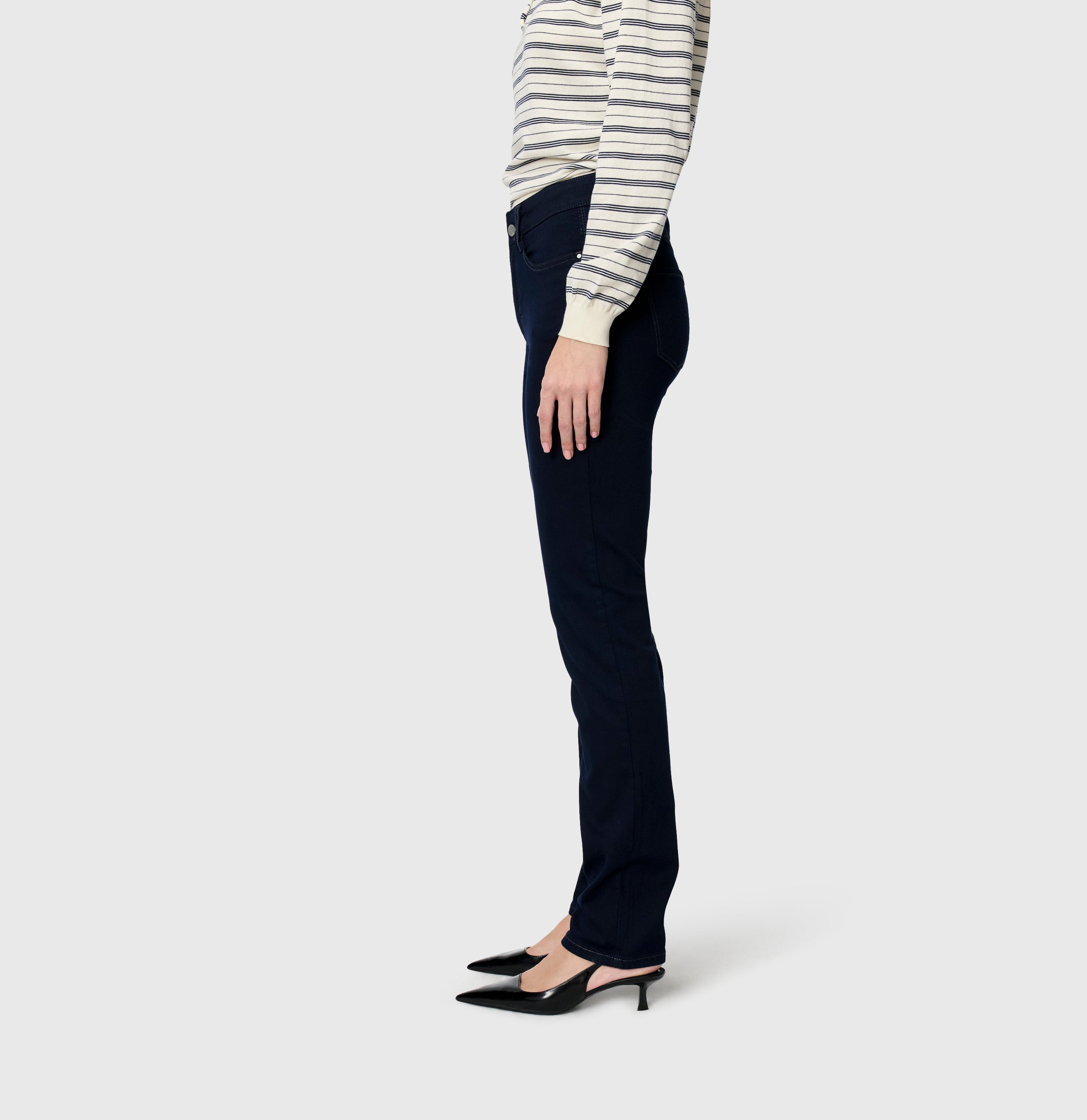 Mac Damen Jeans Dark Rinsewash