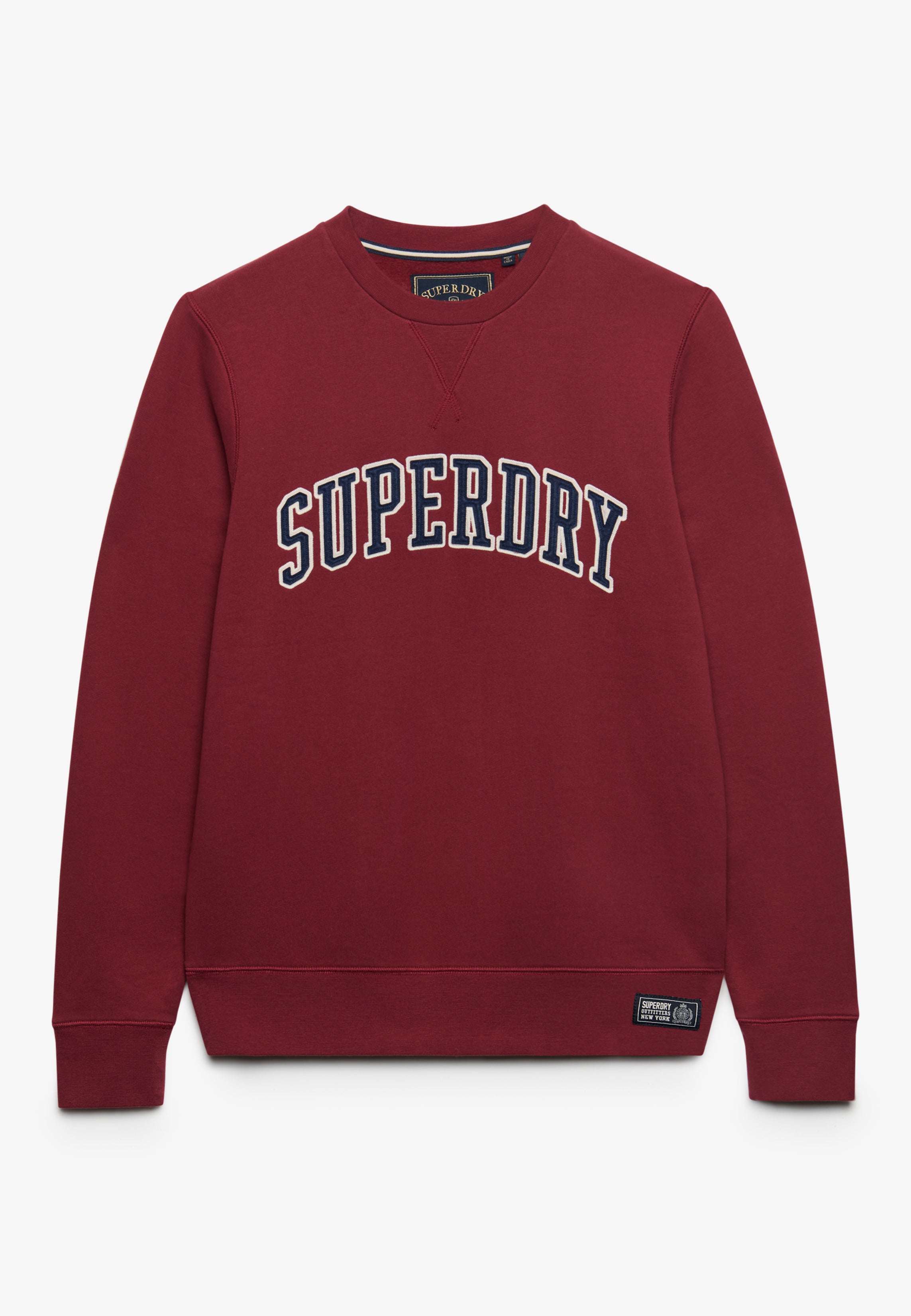 Superdry Men Herren Sweatshirts Msc Deep Ruby