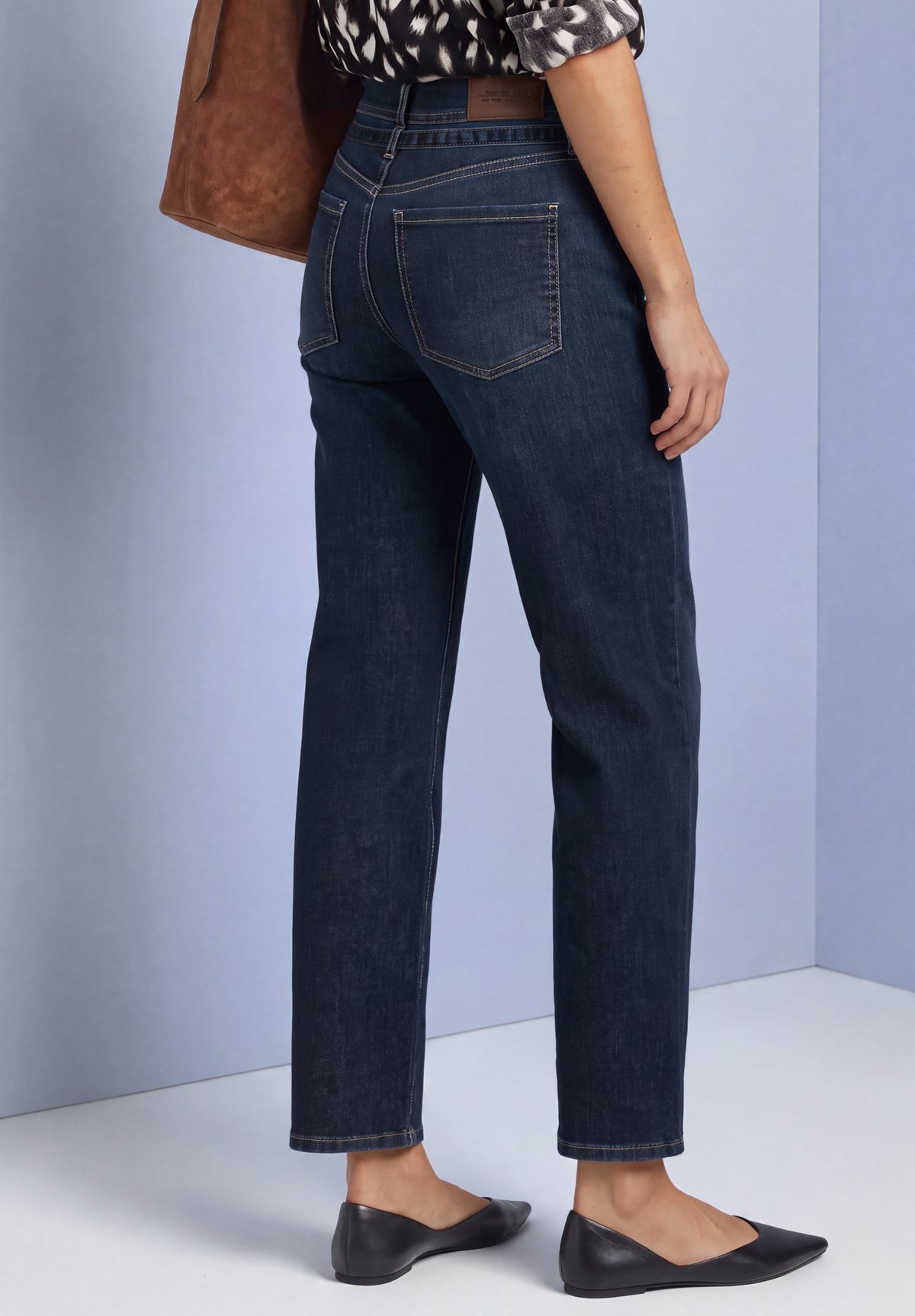 Street One Damen Hosen  Deep Blue