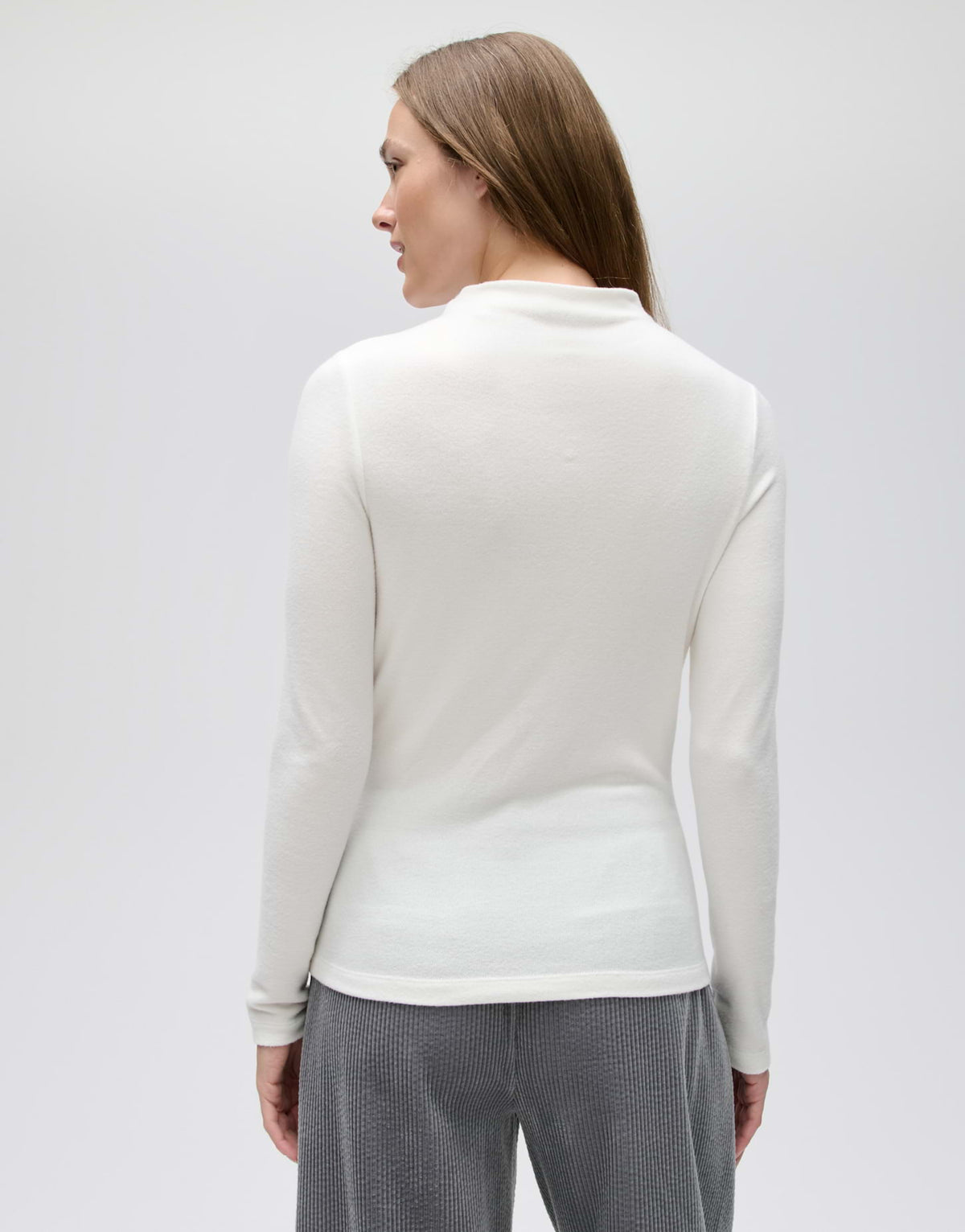 Opus Damen T-Shirts Milk