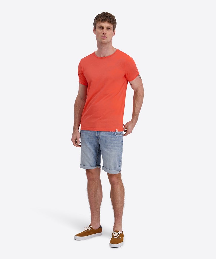 Timezone Herren T-Shirts kurz  Hot Coral
