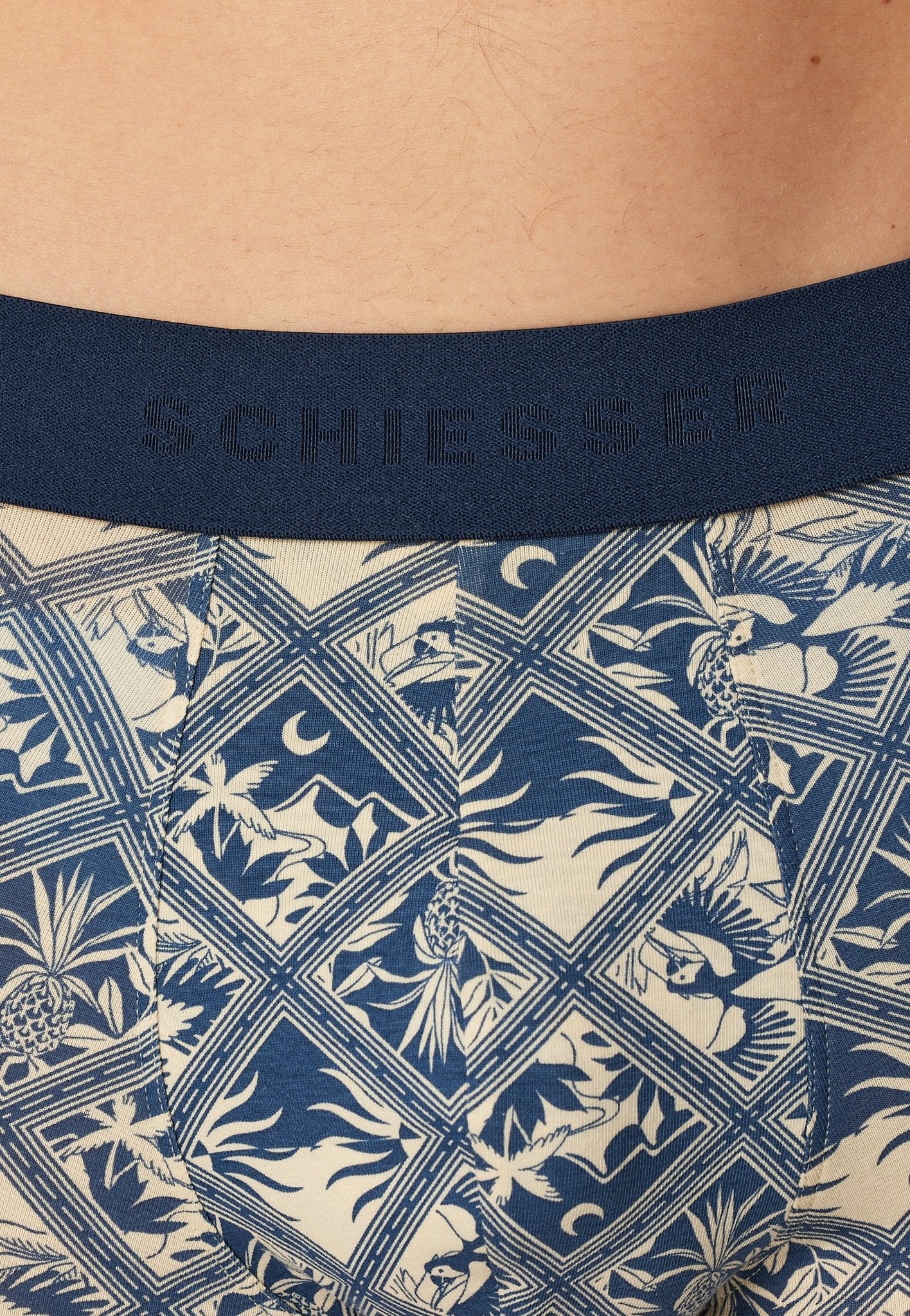 Schiesser Pant Atlantikblau