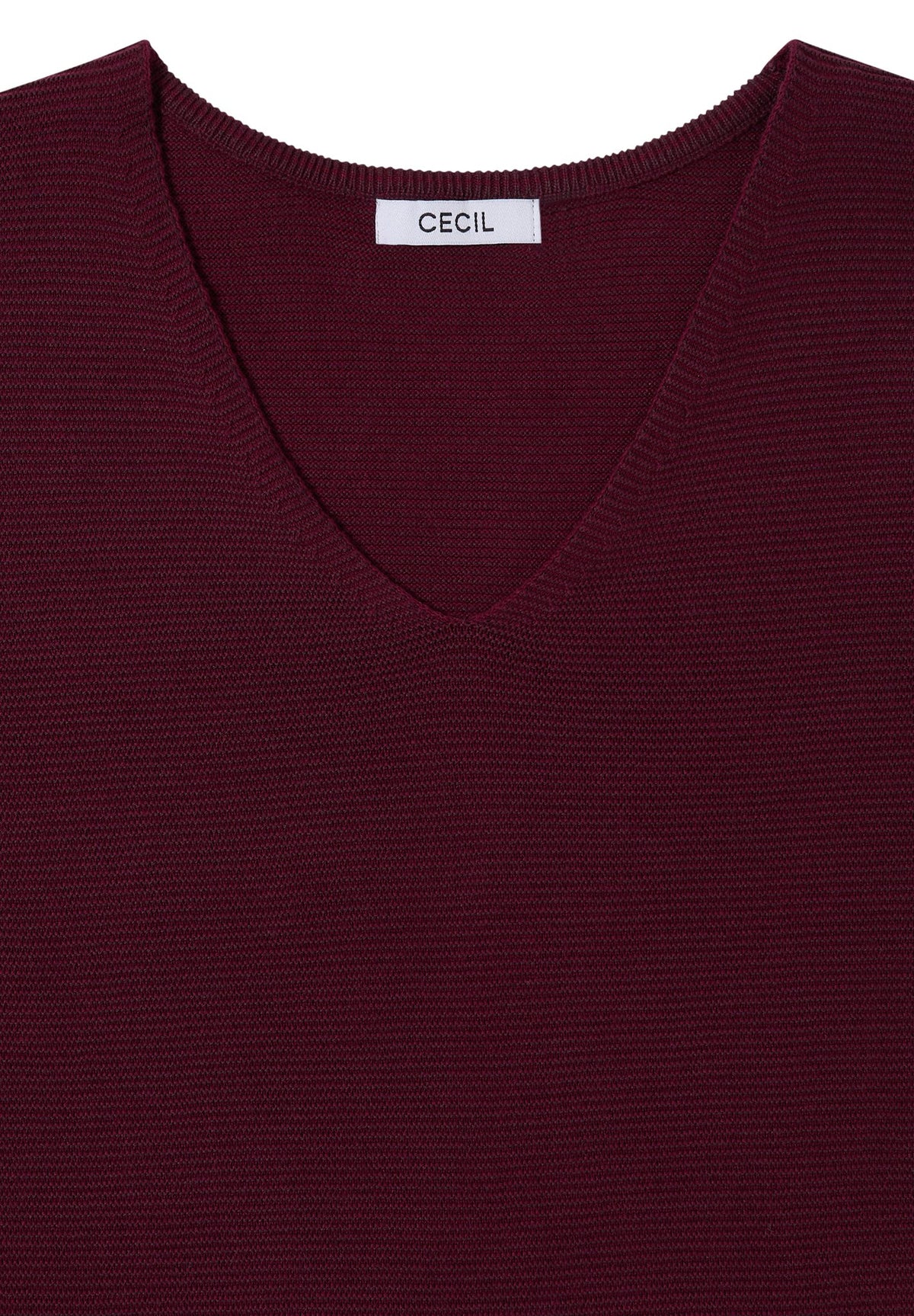 Cecil Damen Pullover Berry Red