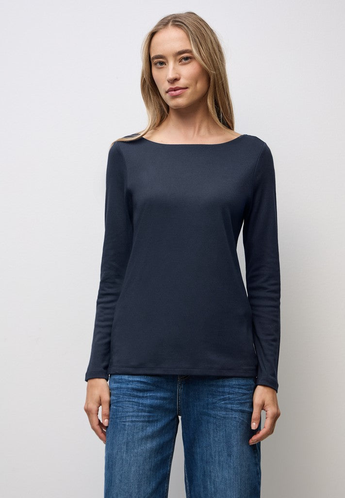 Street One Damen T-Shirts Deep Blue