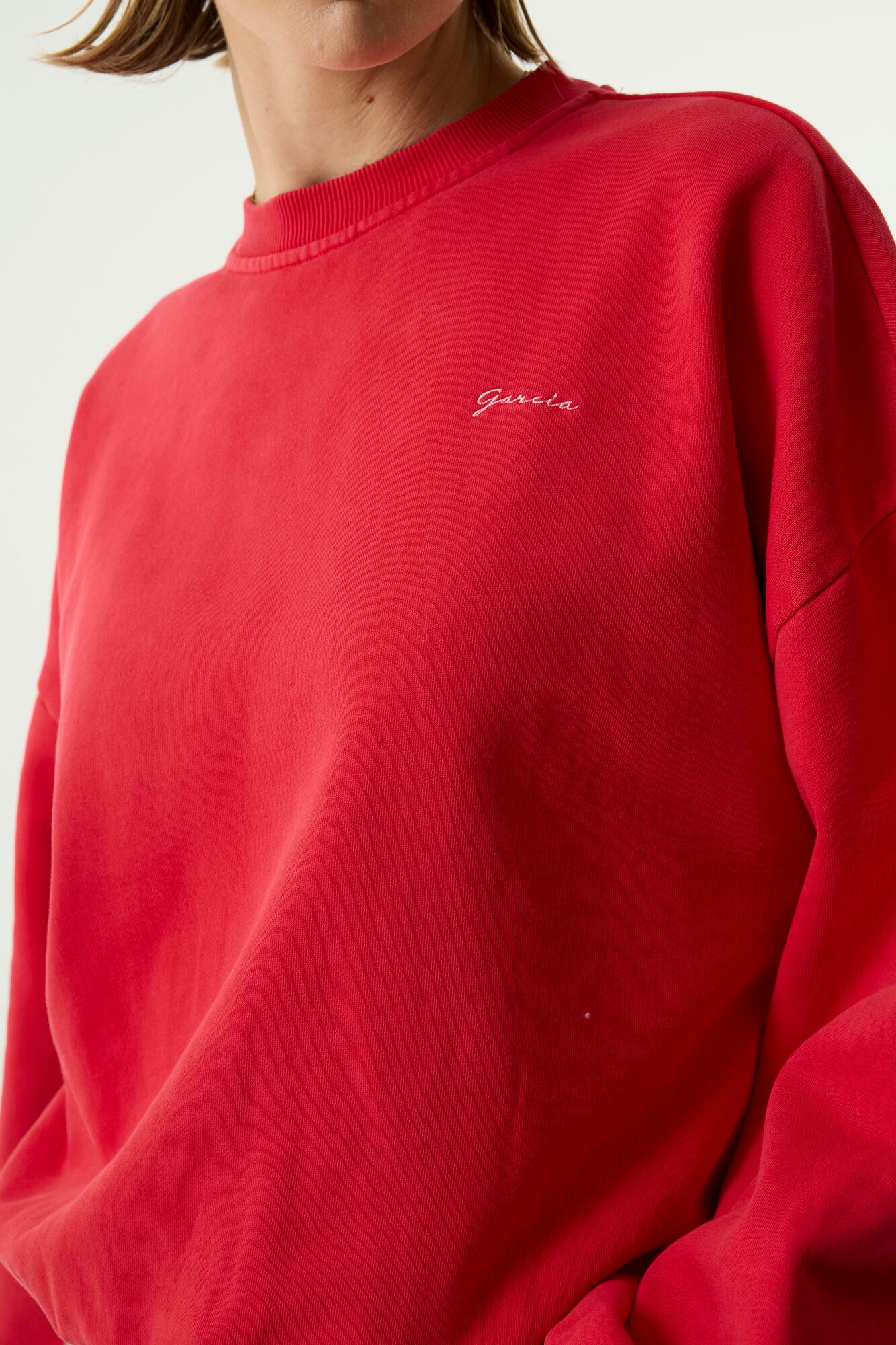 Garcia Damen Sweatshirts Red Petal